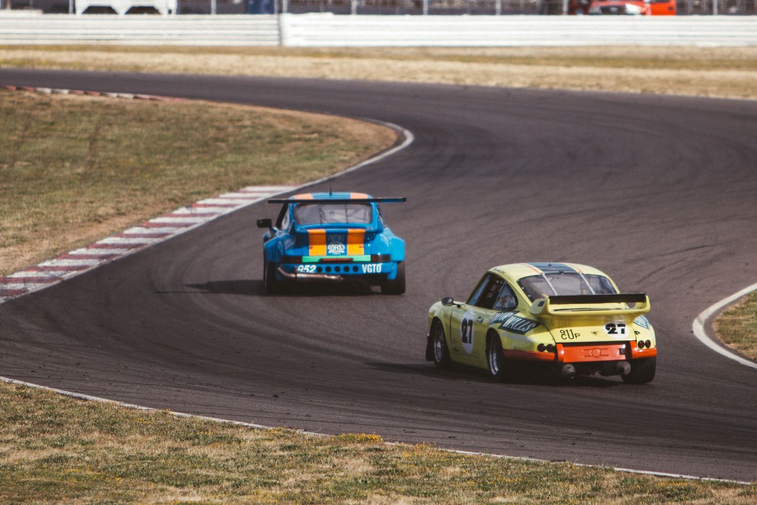 Porsche Car Club of America takes to the track at Portland International Raceway in Portland Oregon.