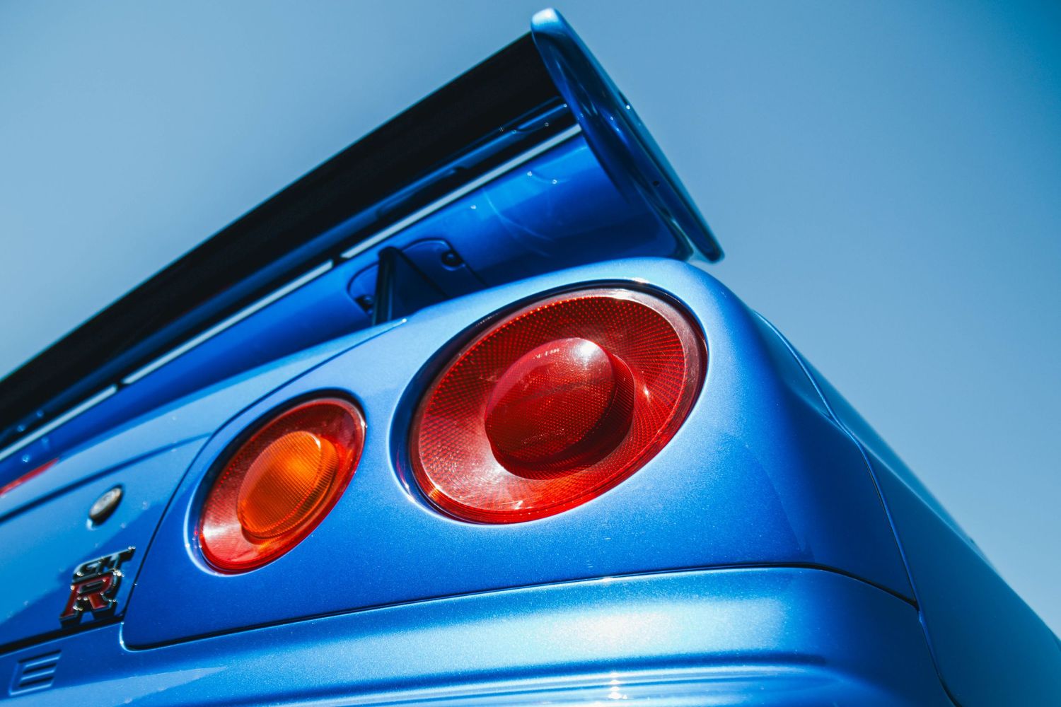 Nissan R35 Tailight photo at Taste of Motorsports Cars and Coffee.