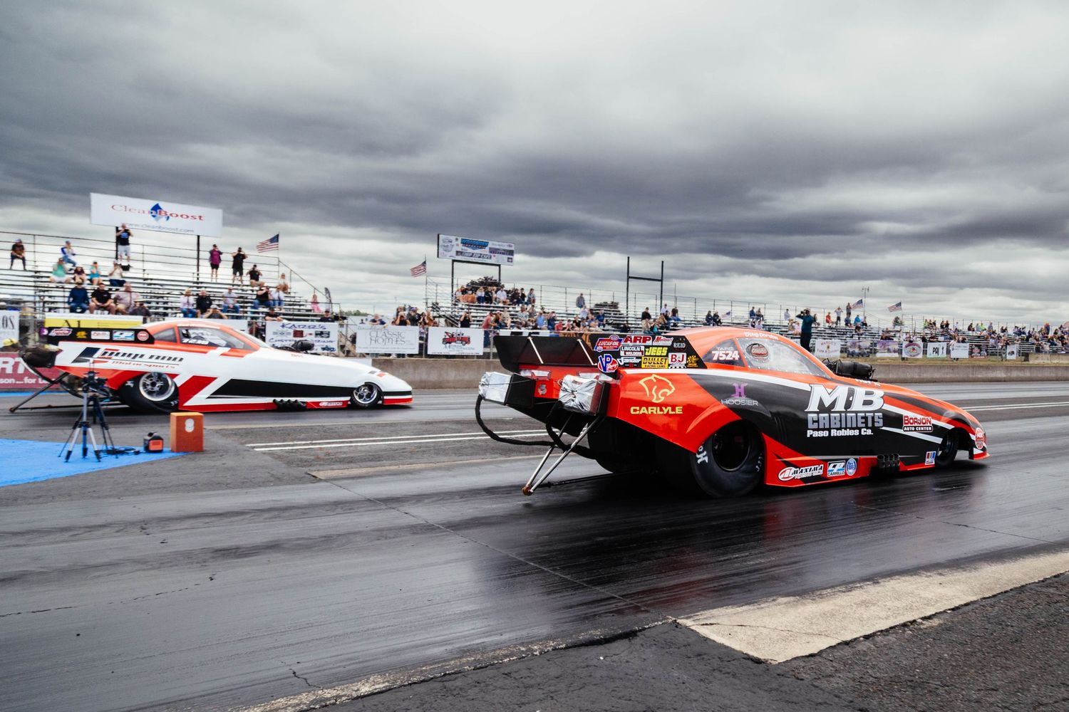 Drag Racing at the Woodburn Drag strip for the 2026 Lucas Oil Championship.