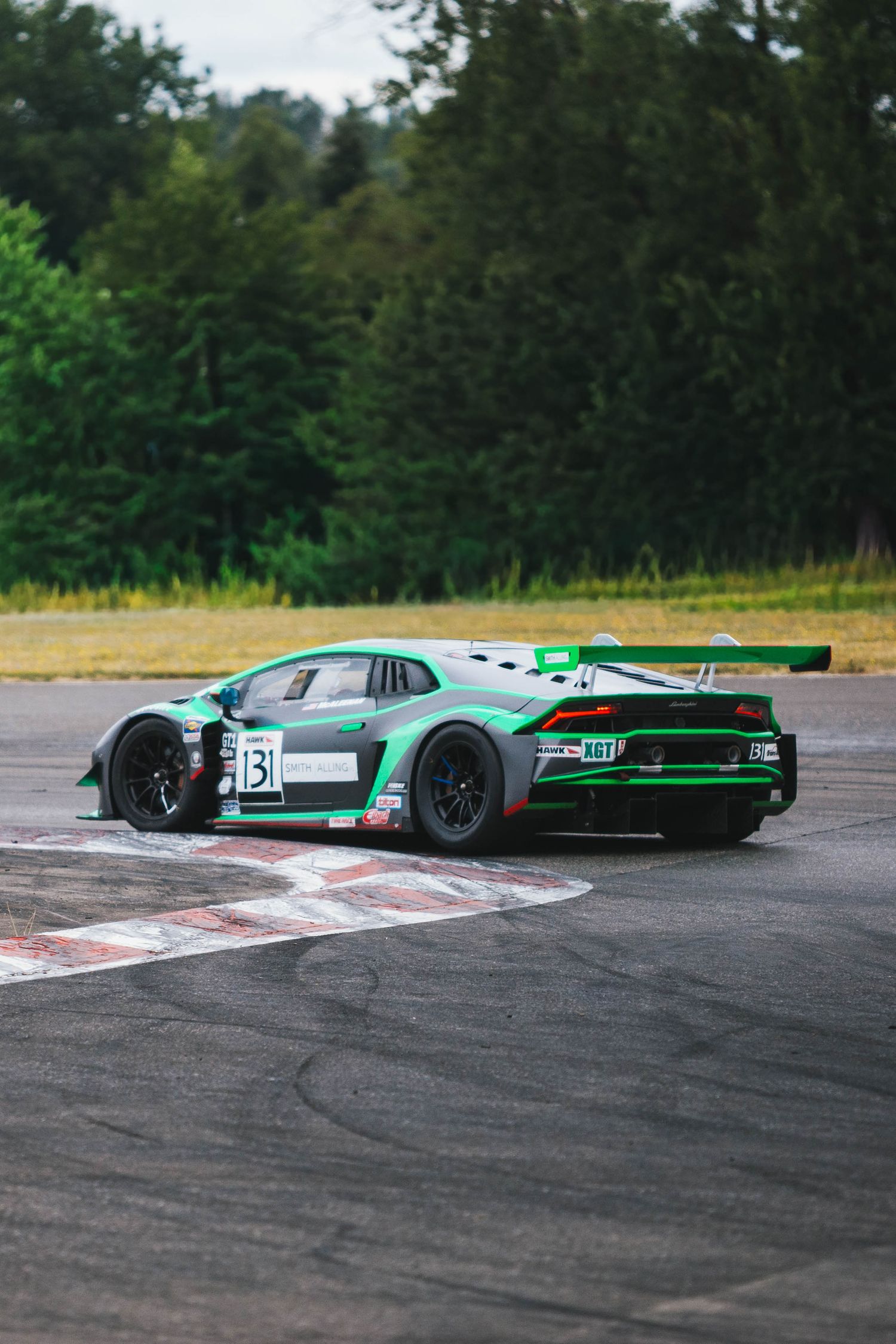 Lamborghini Race Car at Portland International Raceway during the Rose Cup Races.
