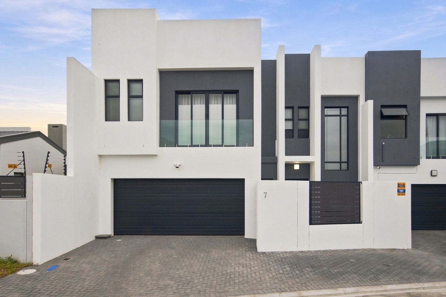 Modern luxury home exterior real estate photography Cape Town, sandown