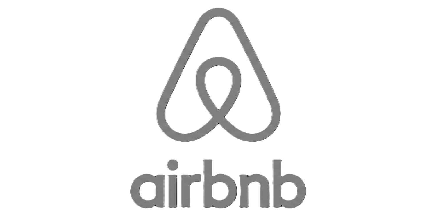 Airbnb logo short term rental platform partner