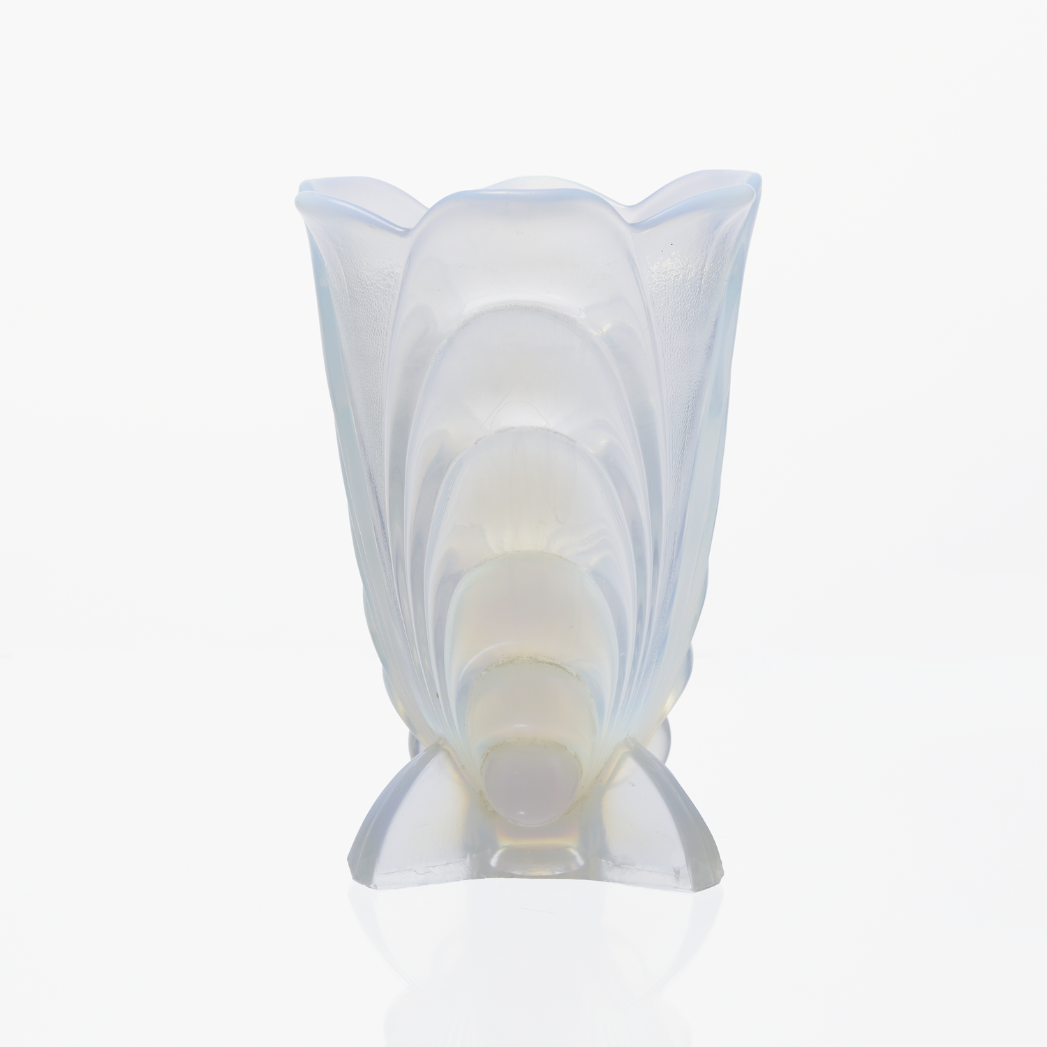 Marius-Ernest Sabino glass vase
