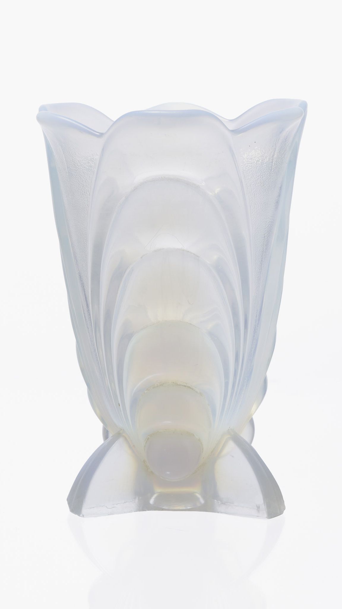 Marius-Ernest Sabino glass vase