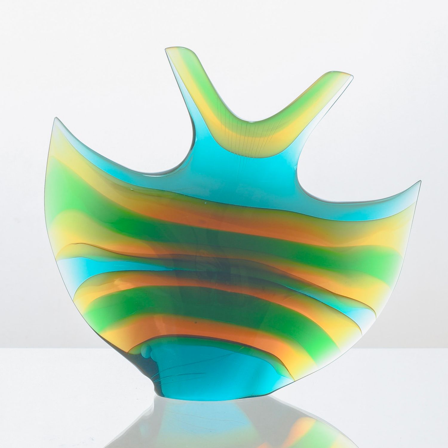 Exbor glass fish by Josef Rozinek