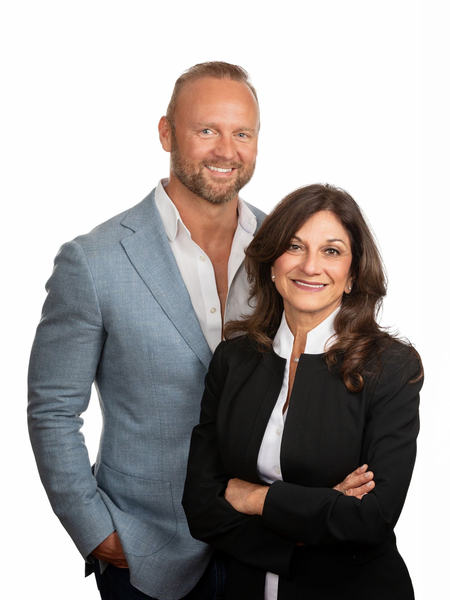 Professional portrait photographer Sarasota — small business owner, studio headshot