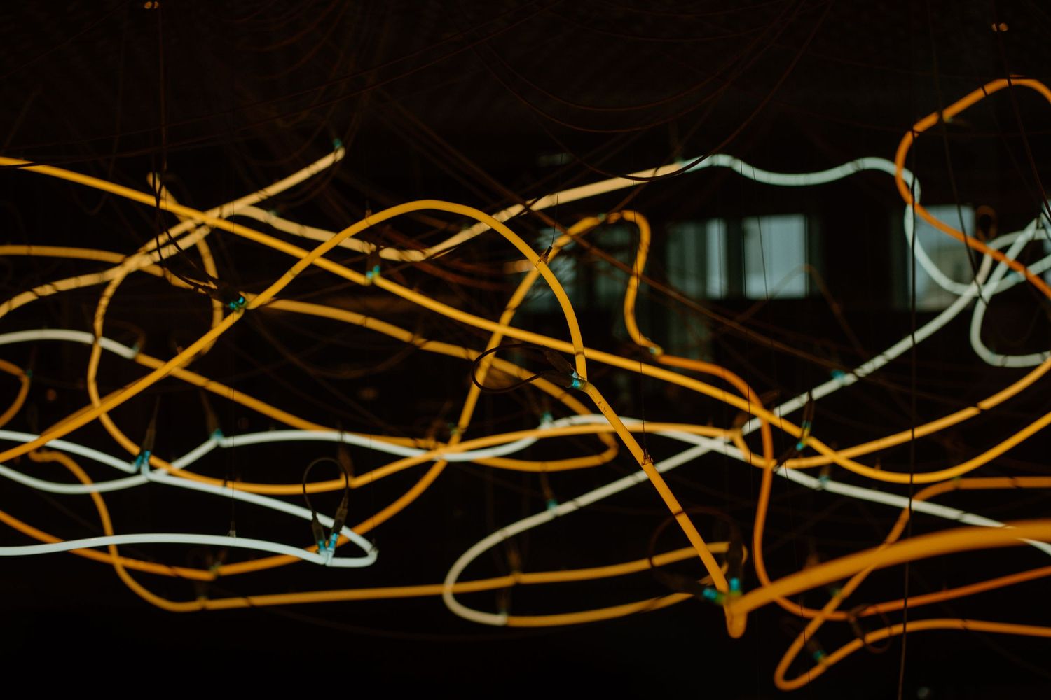 Art Install at Oslo Public Library