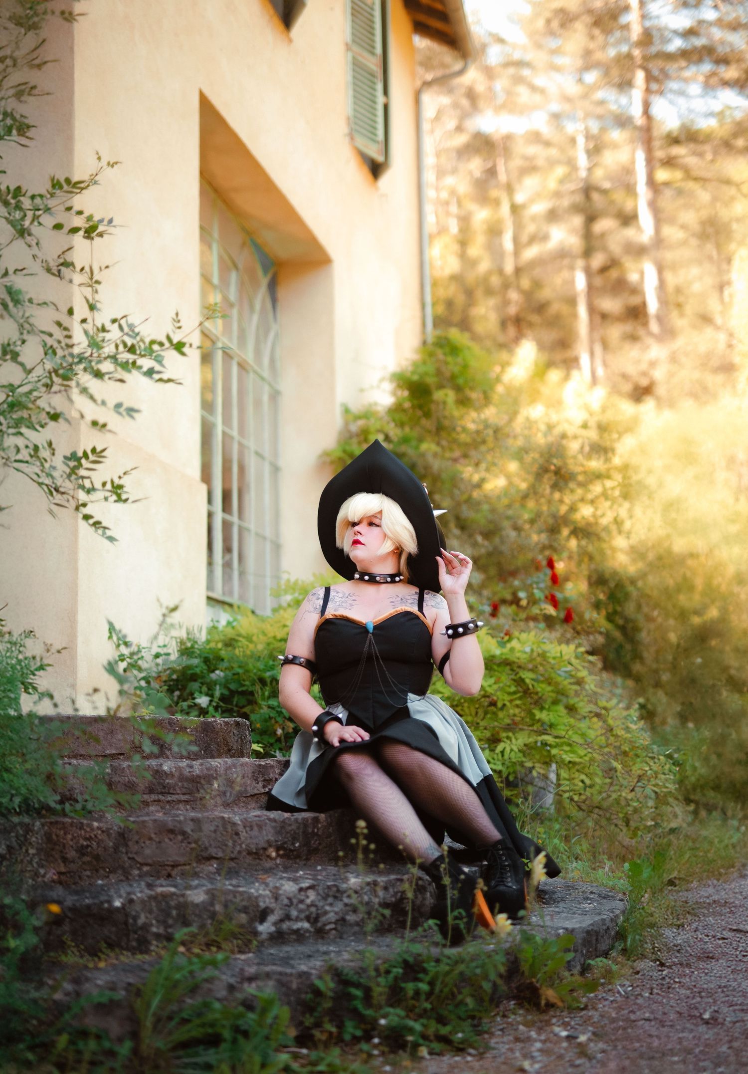 Cosplay Bowsette, photo à Toulon, photographe capture costumes et univers fantasy détaillé.