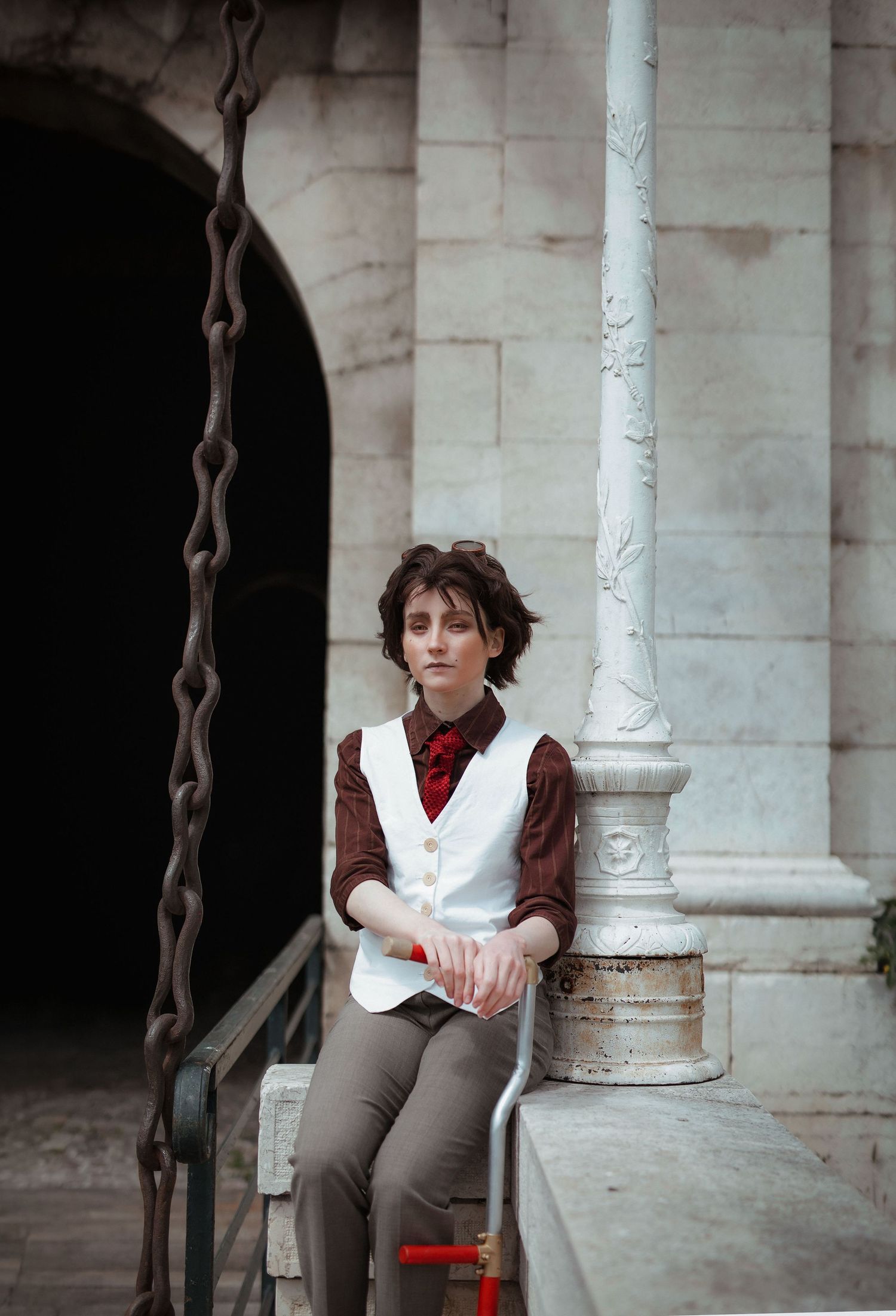 Cosplay Viktor Arcane, photo à Toulon, photographe capture costume et univers League of Legends