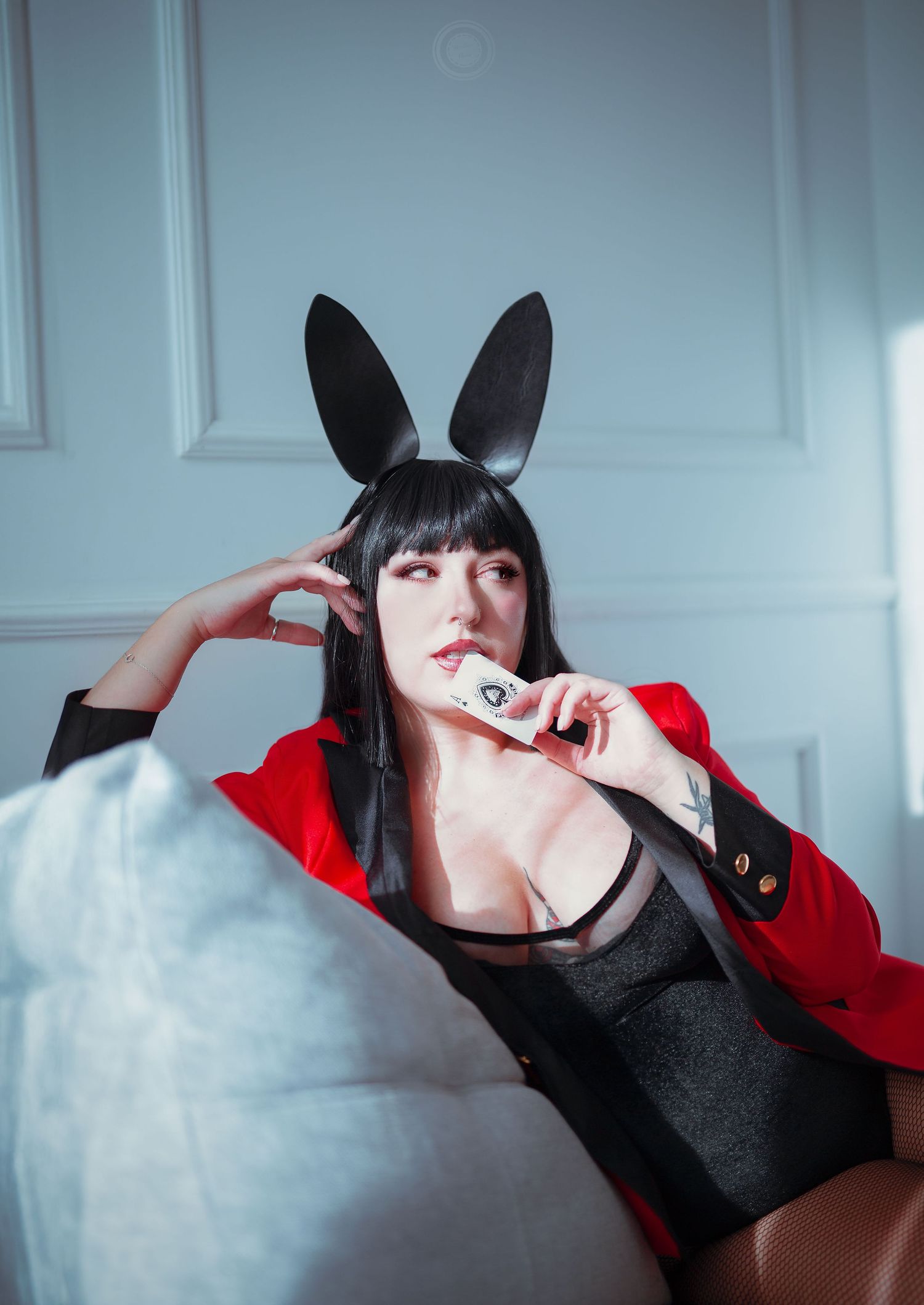 Cosplay boudoir à Toulon, photographe capture portraits intimes et costumes fantasy.