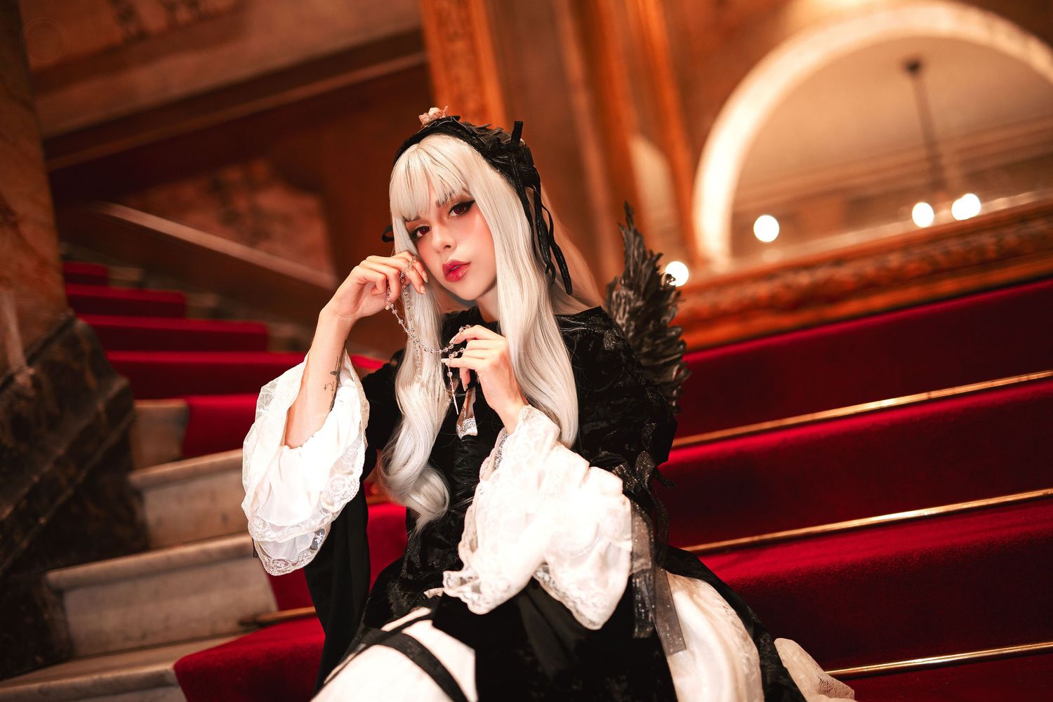 Portrait cosplay Rozen Maiden dans le Var. Portraits créatifs capturant l’univers et la complicité des personnages.