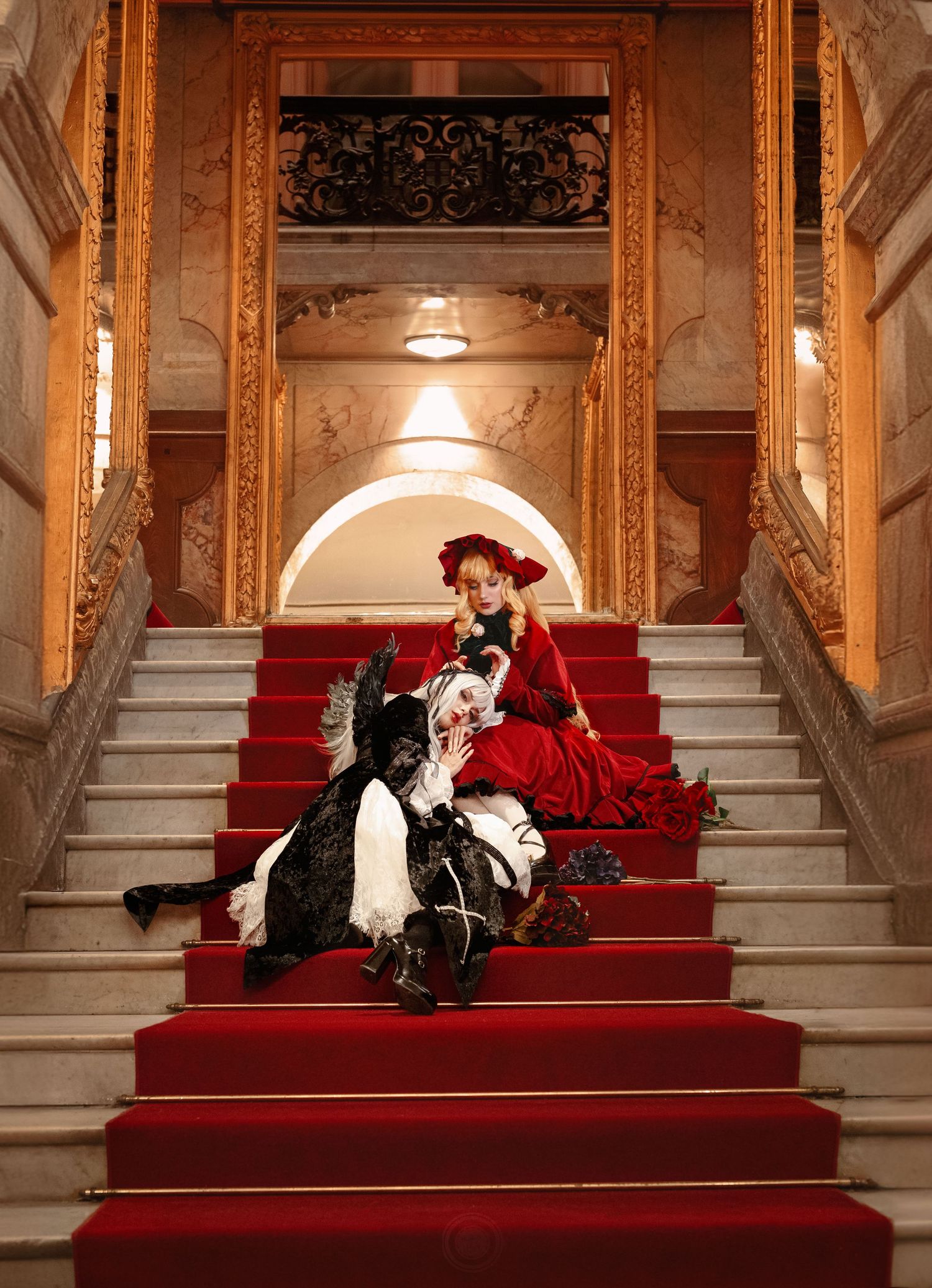 Portrait cosplay Rozen Maiden dans le Var. Portraits créatifs capturant l’univers et la complicité des personnages.
