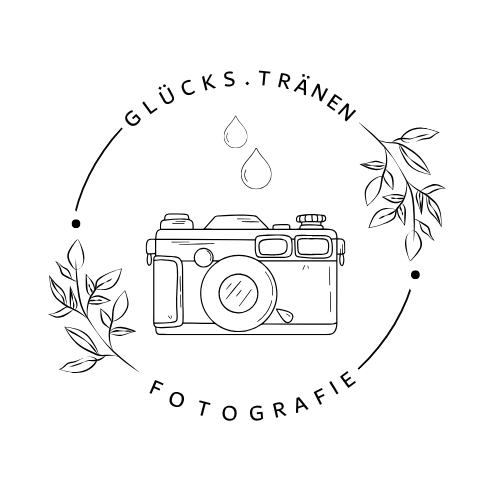 Minimalist line art logo designs for photography business with camera and leaf motifs.