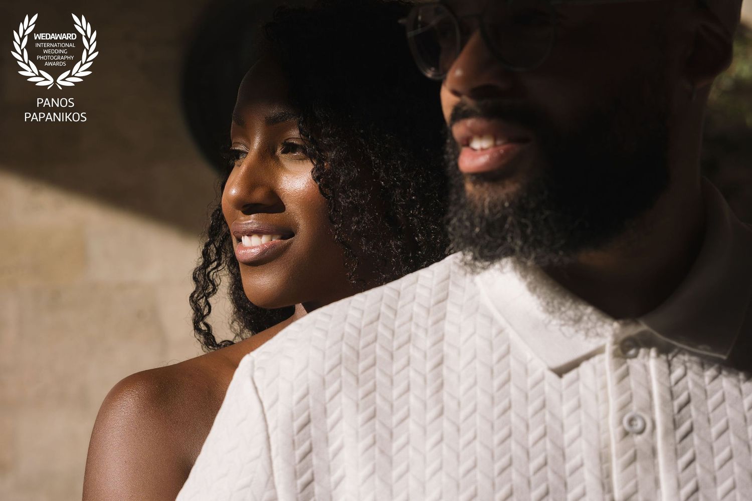Intimate wedding portraits showing joyful moments and genuine laughter in natural light.