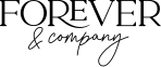 Forever & Company logo with ampersand symbol in elegant black text on white background.
