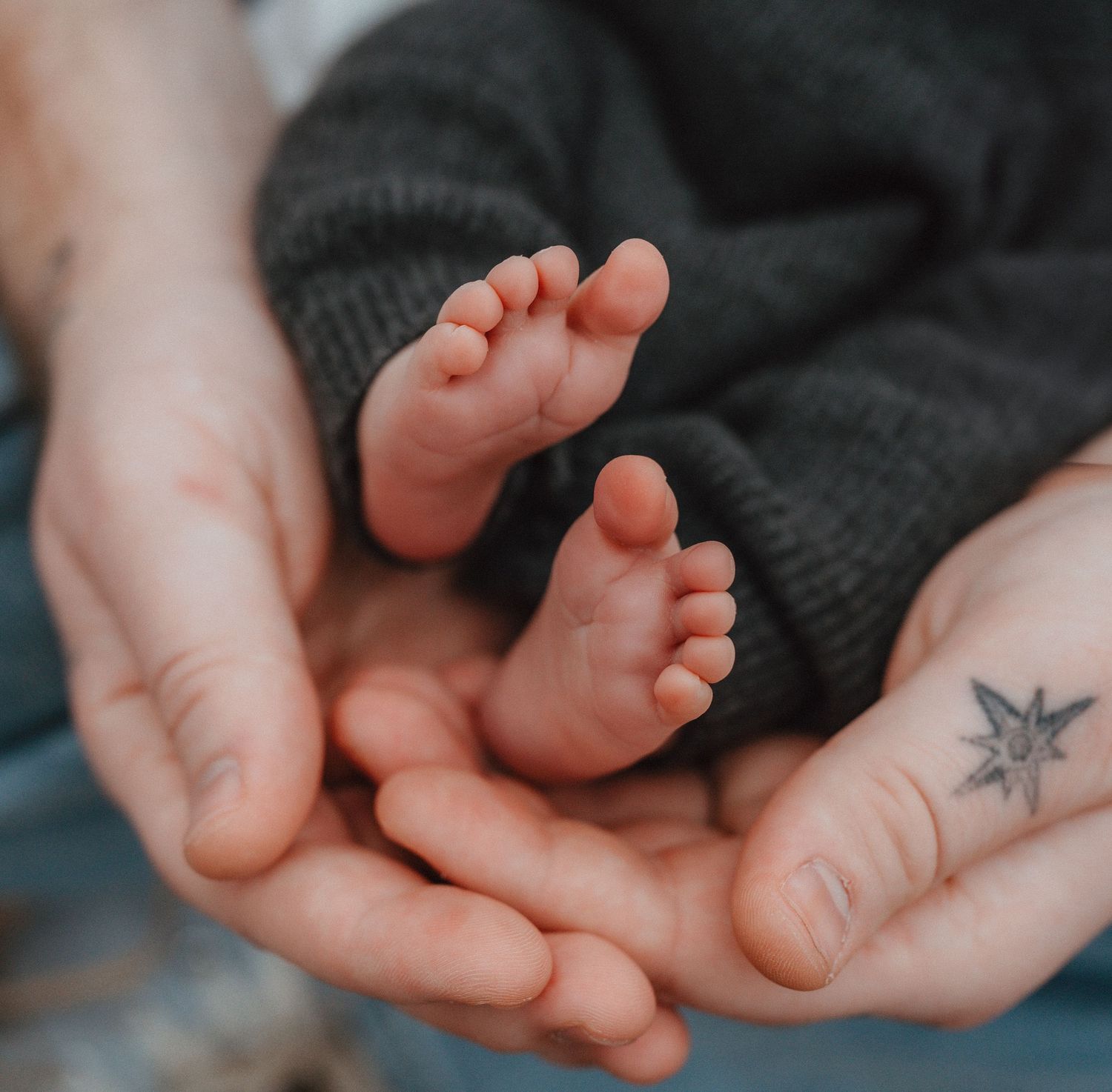 in Toowoomba, newborn feet