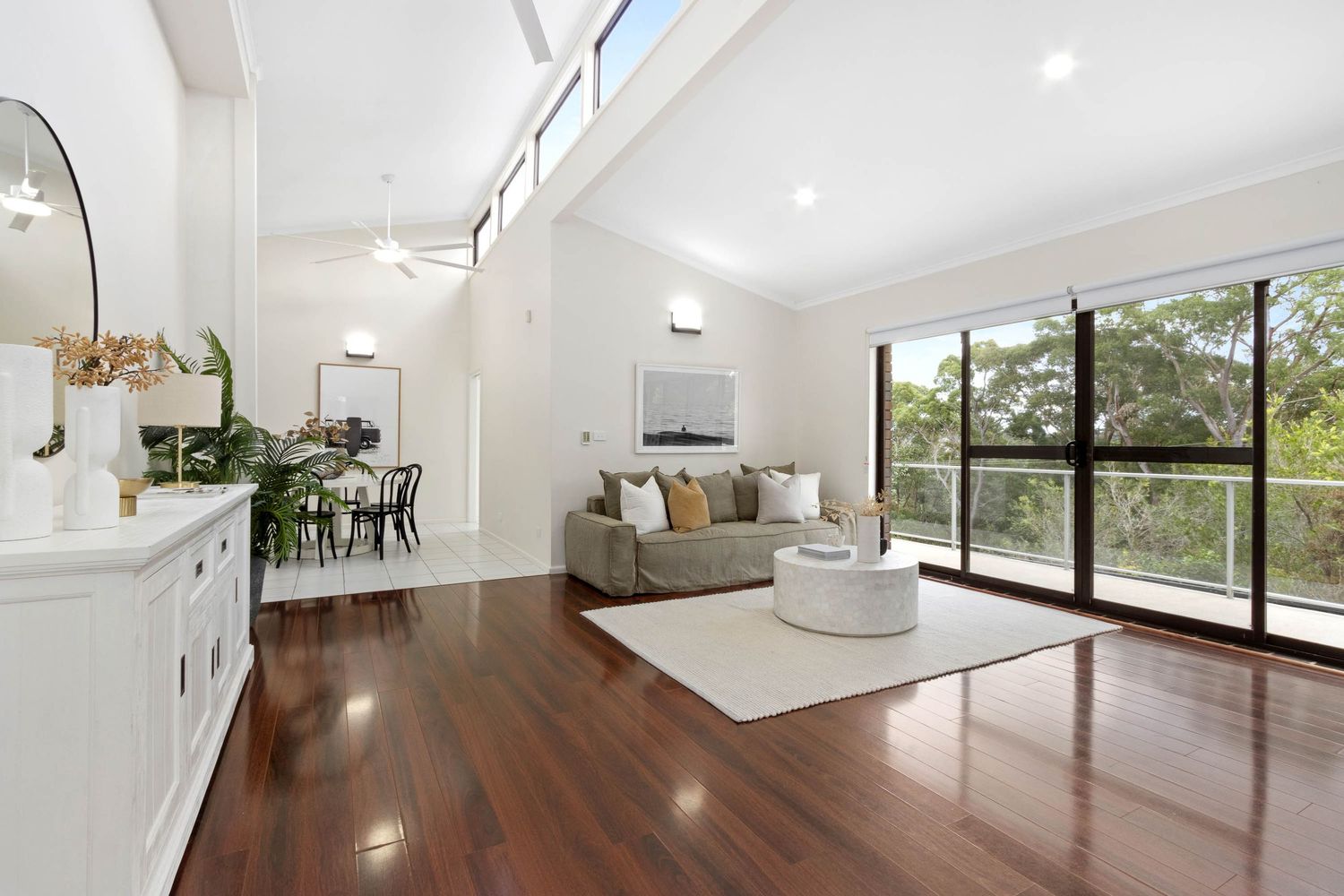 Real estate photography of a Sydney lounge room