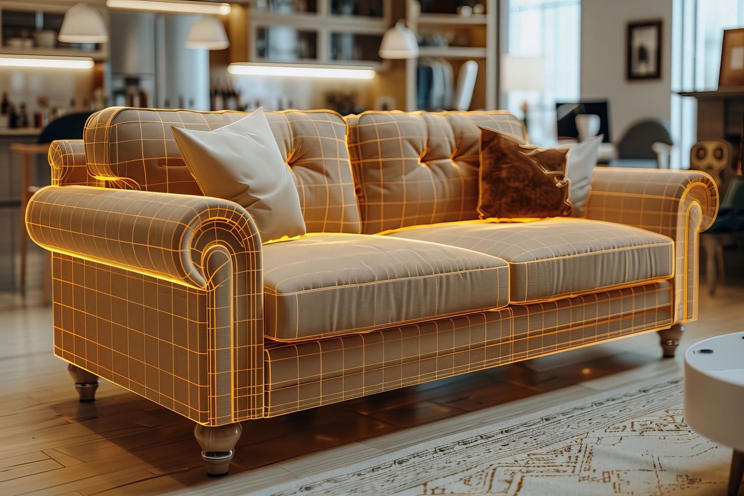 Real estate virtual furniture