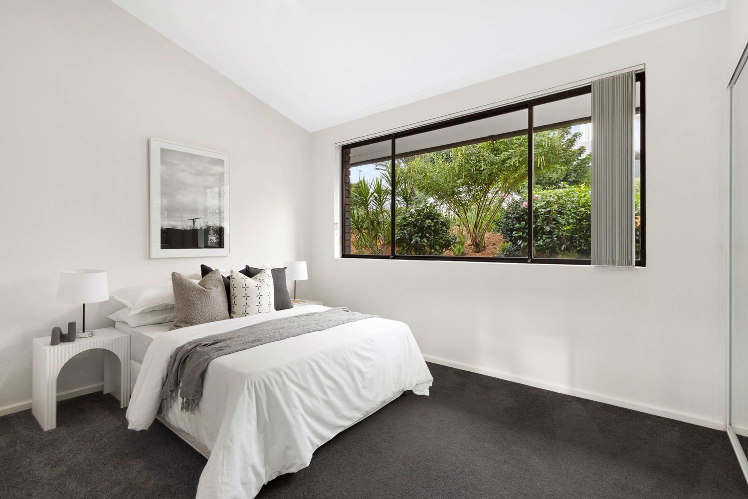 Real estate photography of a spacious Sydney bedroom