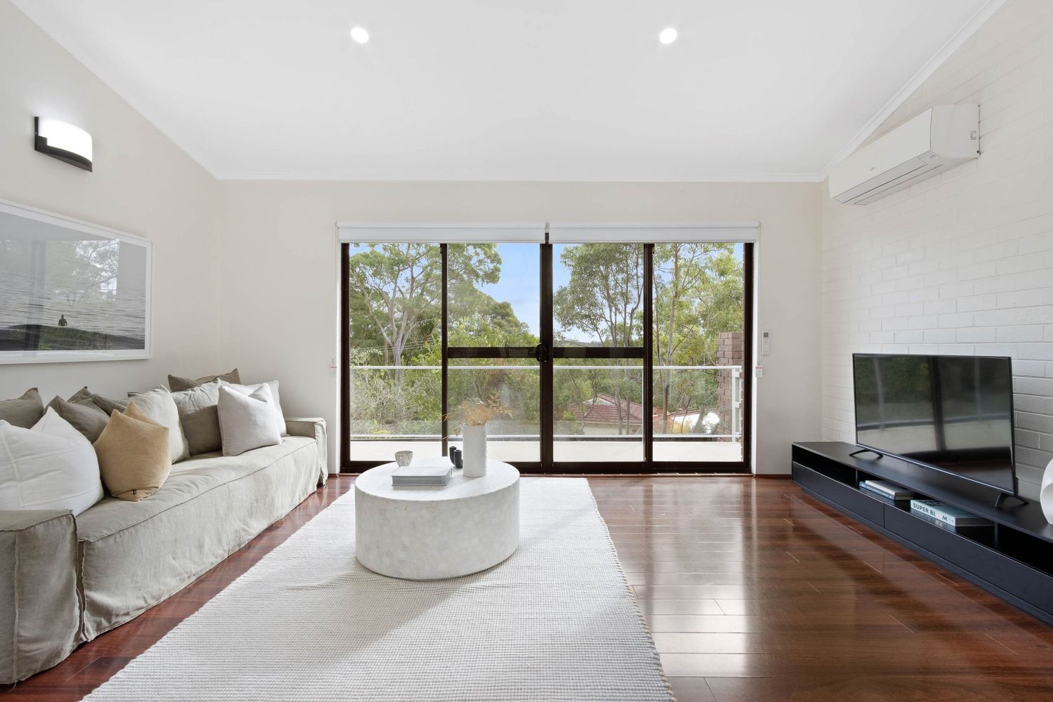 Real estate photography of a Sydney lounge room