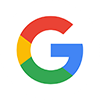 The Google logo featuring their iconic multicolored G symbol on a white background.