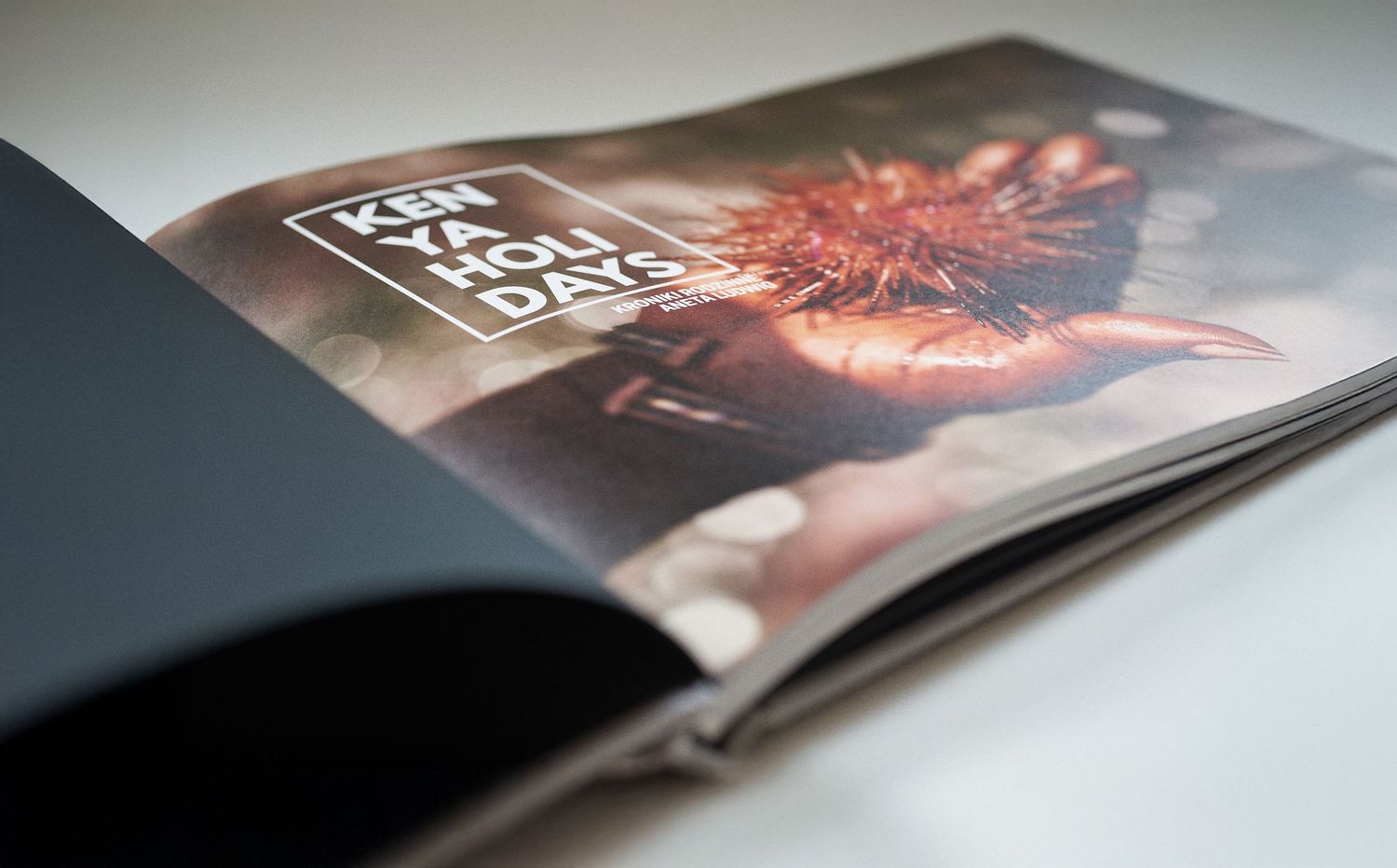 Coffee table book z wakacji w stylu National Geographic – personalizowana książka. Anety Ludwig.