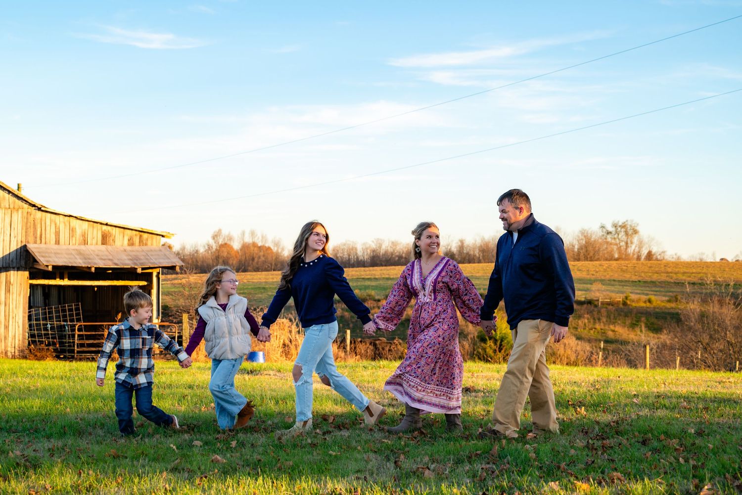 fall family
