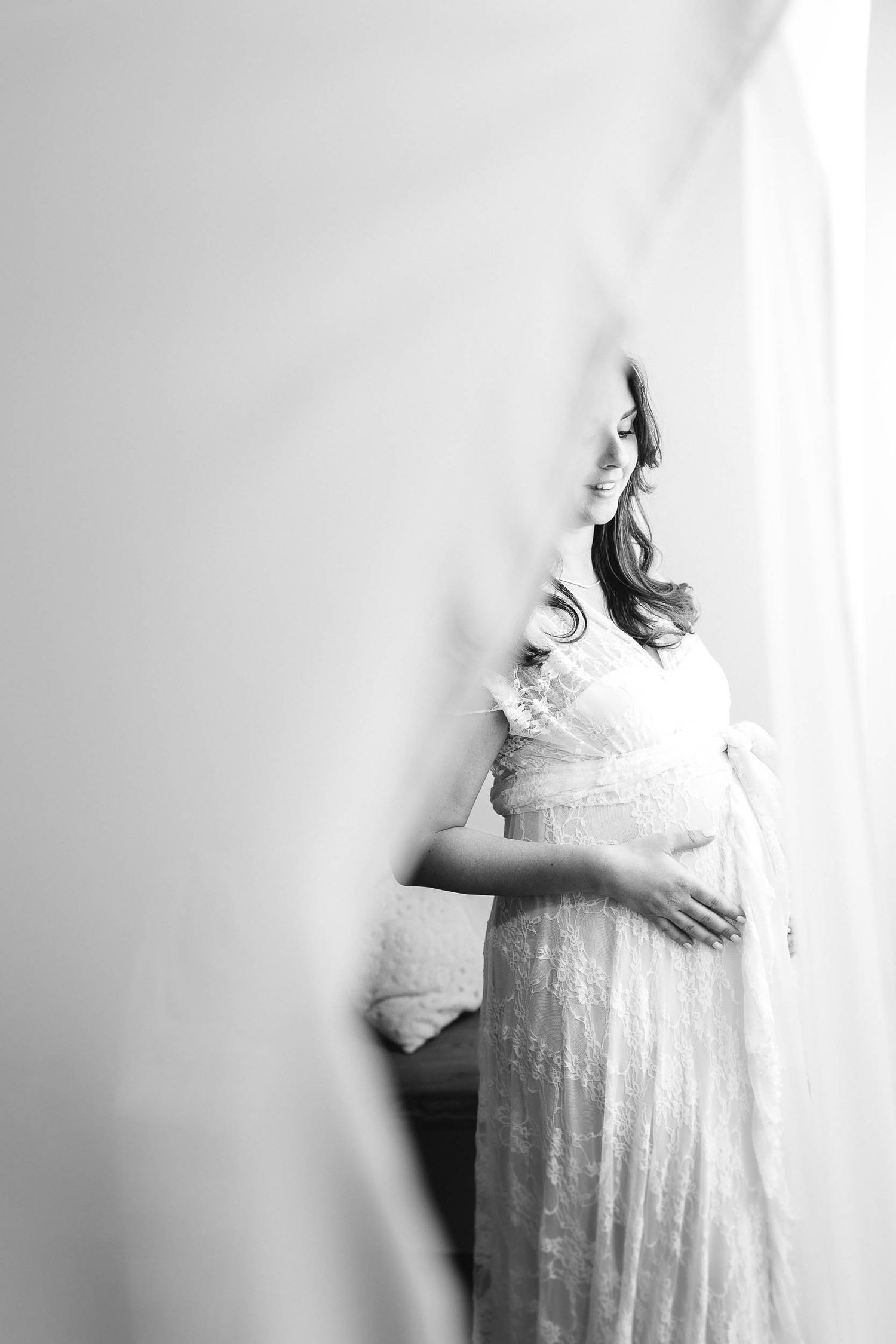 Servizio fotografico maternity naturale ad Ancona