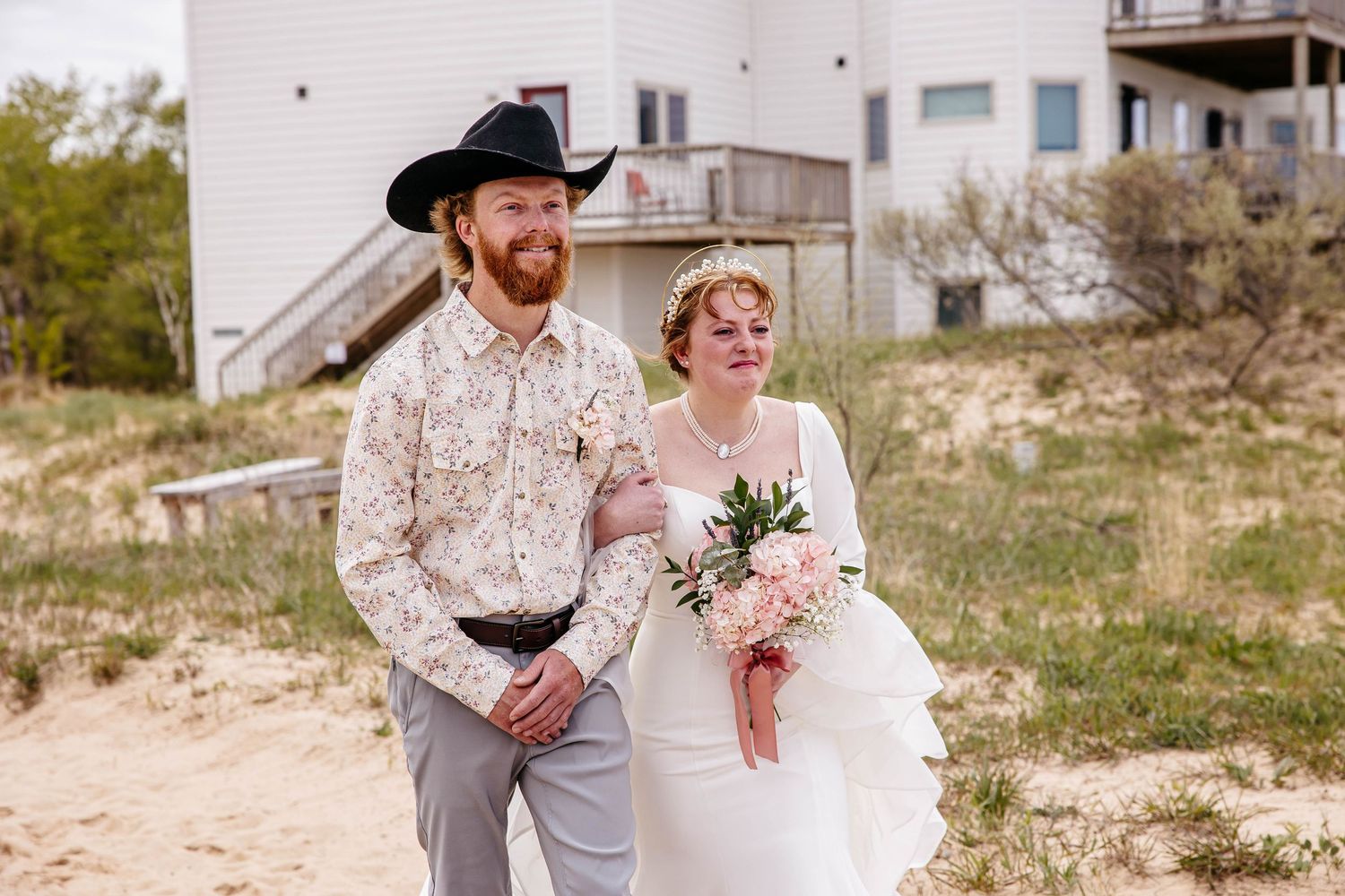 Michigan wedding photography ceremony moment