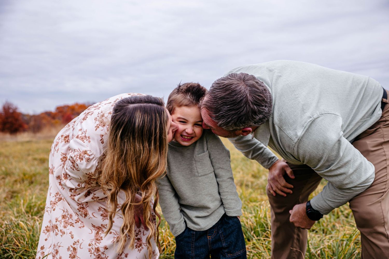 family session Michigan photography natural family portraits