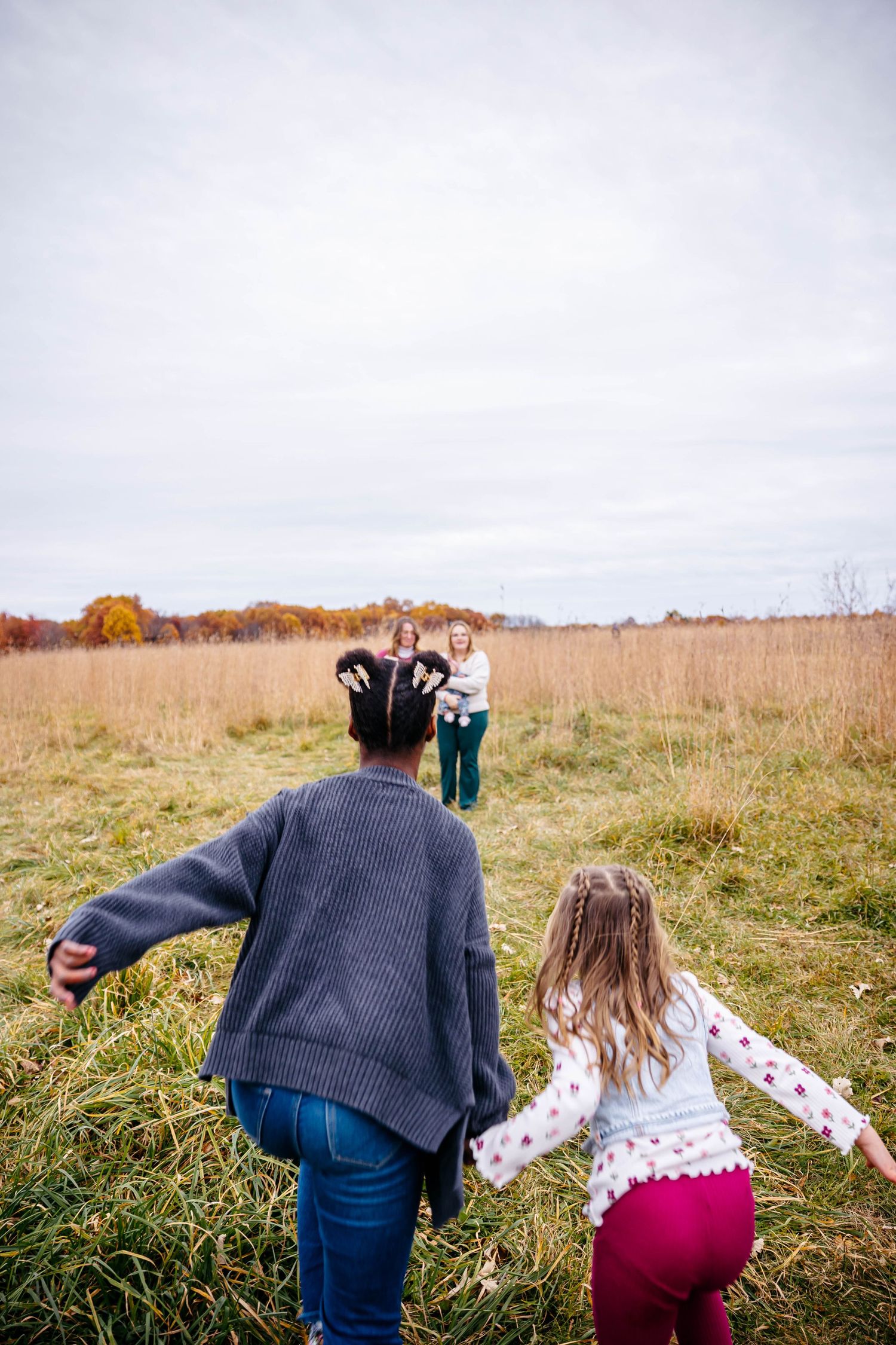 family session Michigan photography natural family portraits