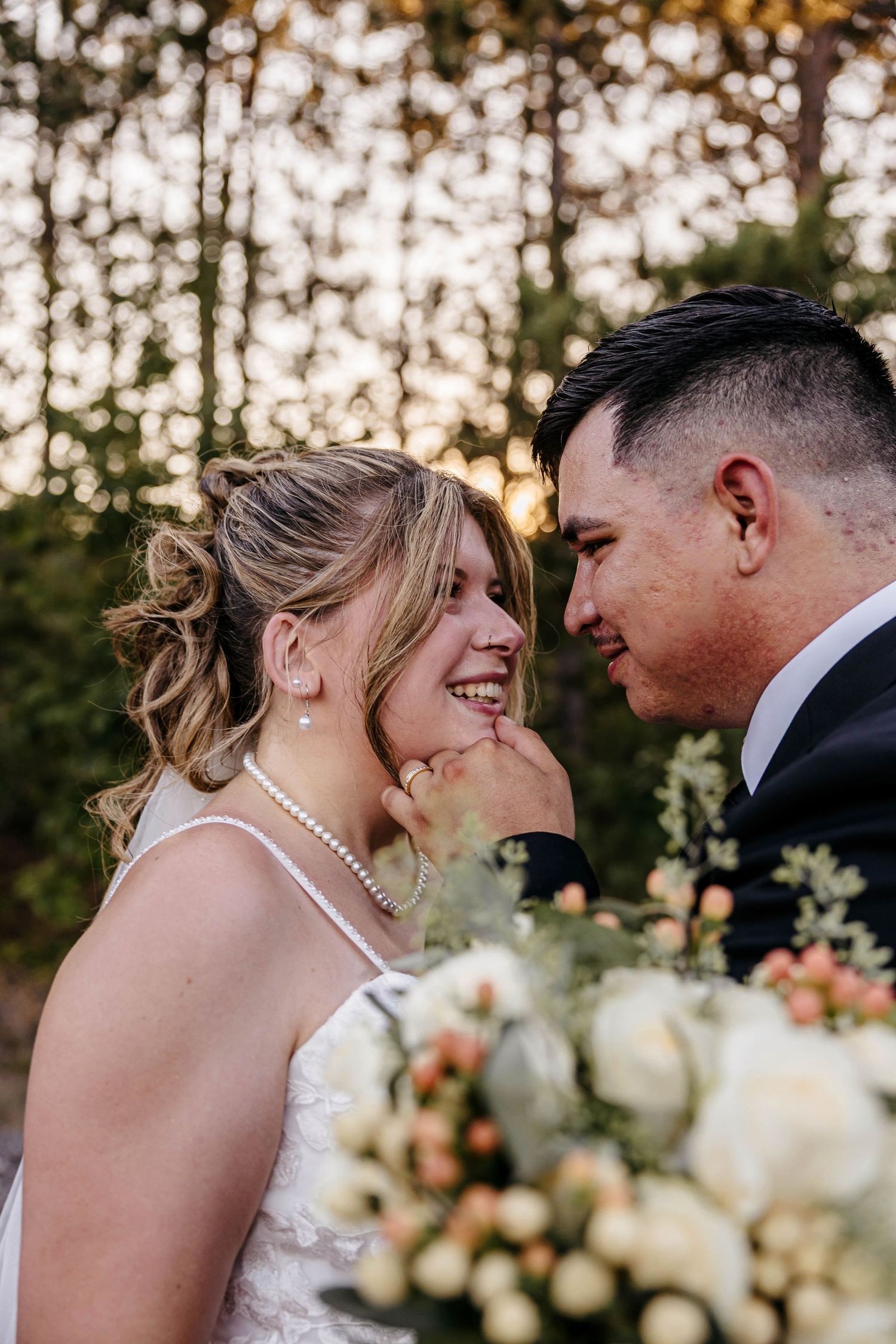 luxury wedding photographer bride and groom portrait