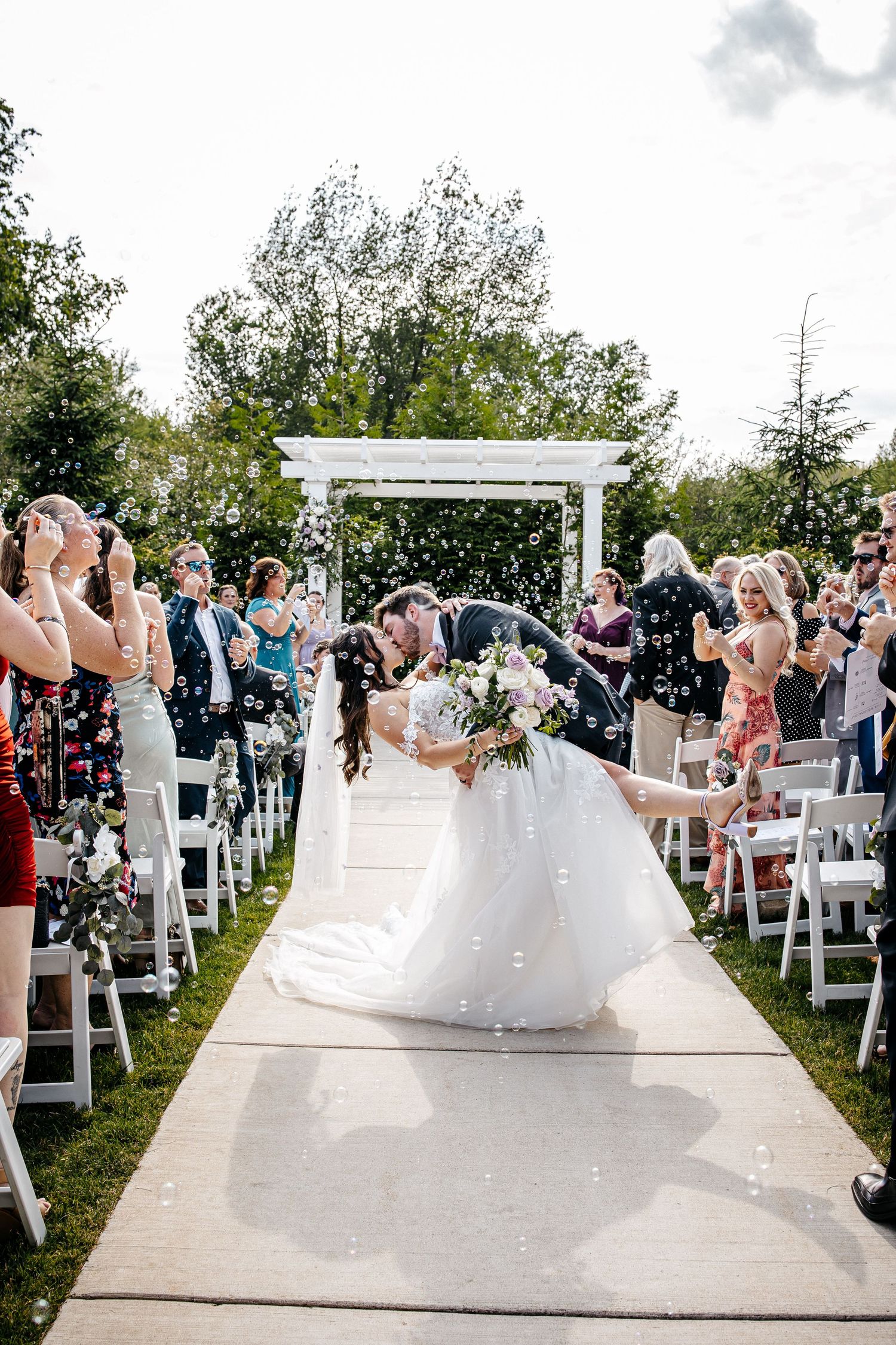 Michigan wedding photography ceremony moment