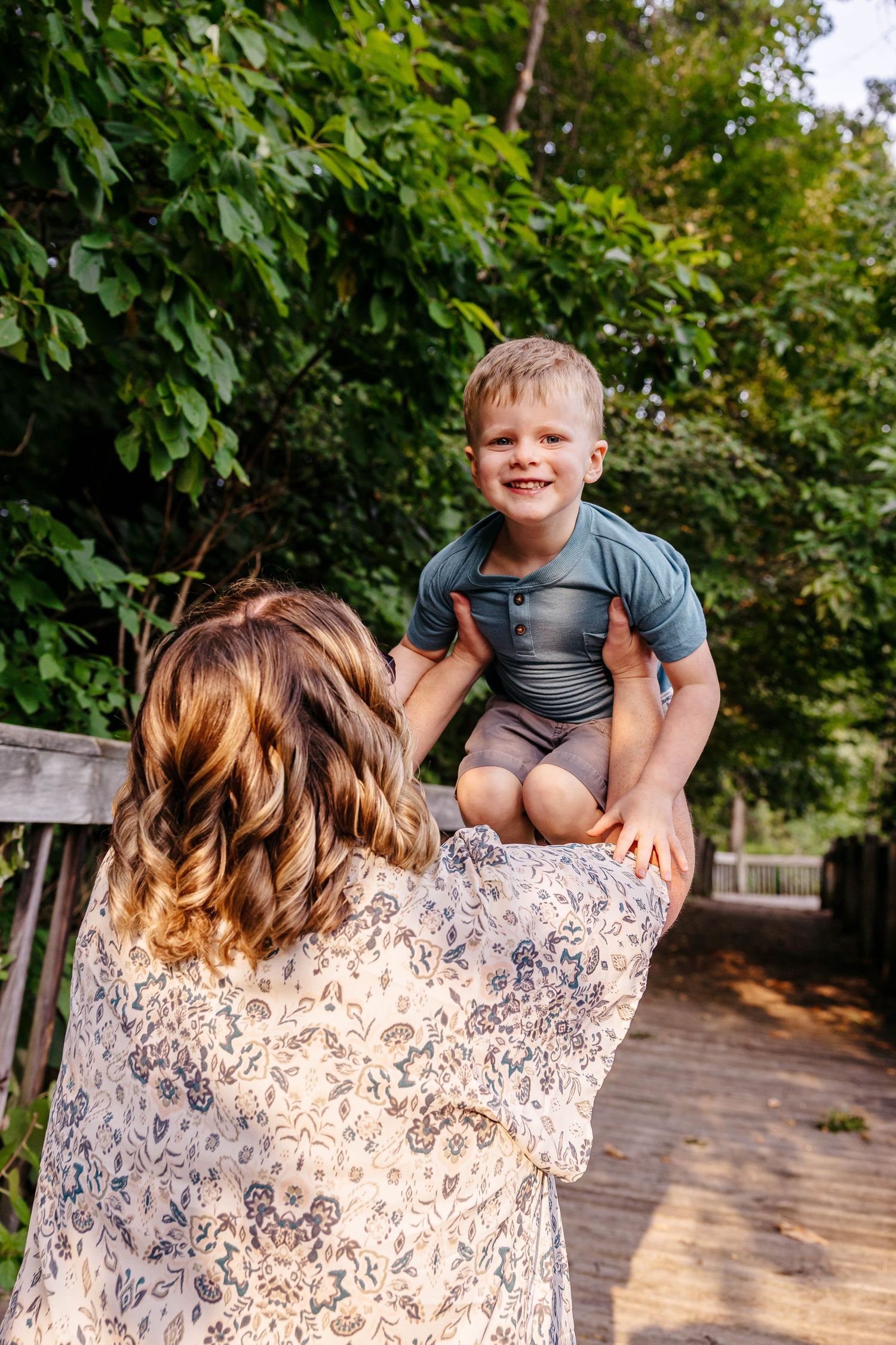 family session Michigan photography natural family portraits