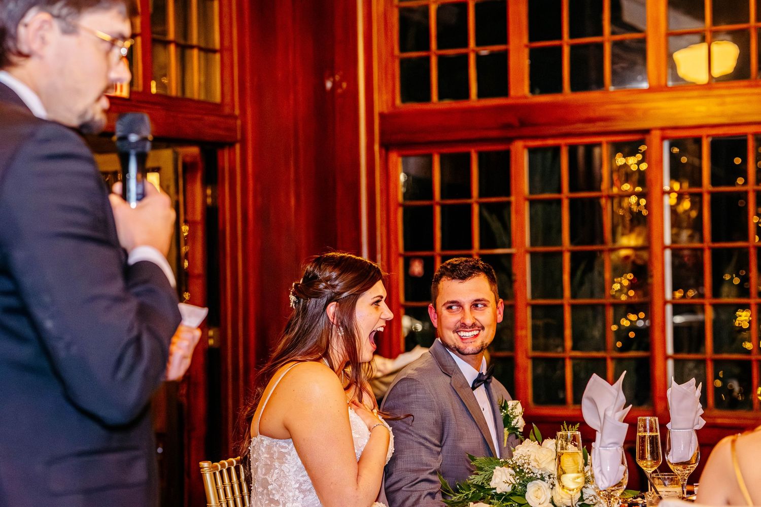 Michigan wedding photography reception moment