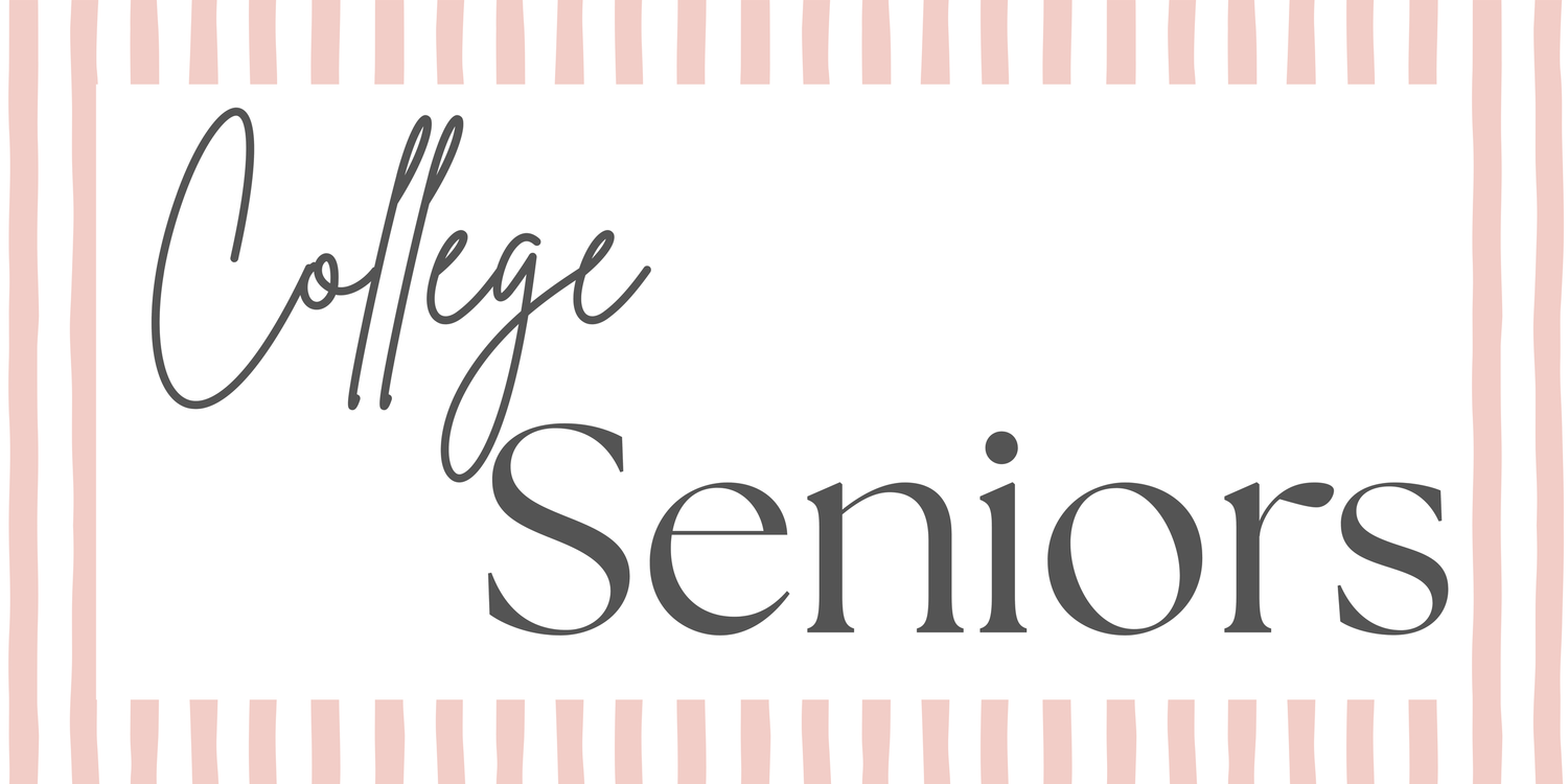 Pink and white striped decorative banner header.