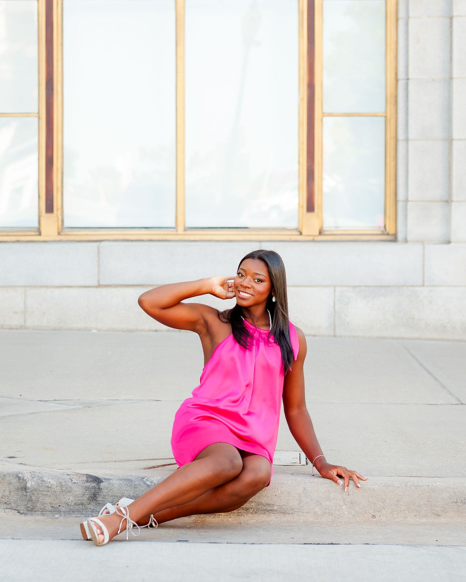 Confidence-driven senior portraits for seniors photographed in Northeastern Oklahoma by Imagery by LaShawn Renee.