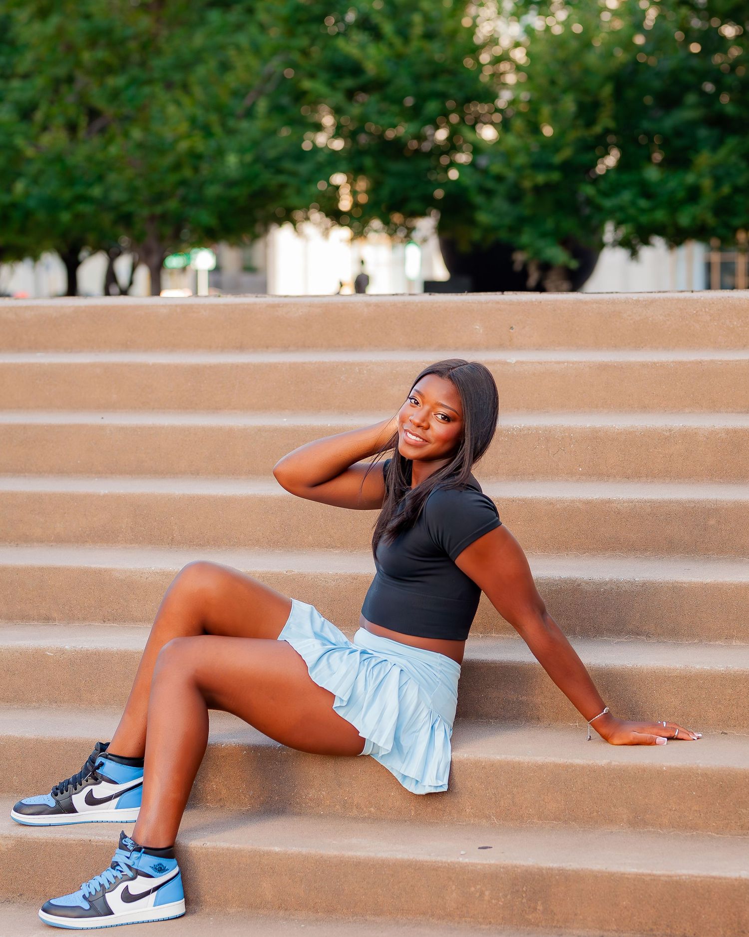 Confidence-driven senior portraits for seniors photographed in Northeastern Oklahoma by Imagery by LaShawn Renee.