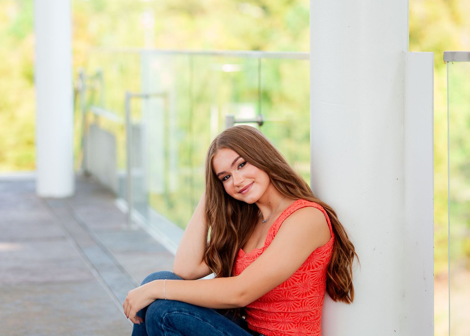 Modern senior photography in Tulsa Oklahoma with natural light and editorial styling by Imagery by LaShawn Renee.