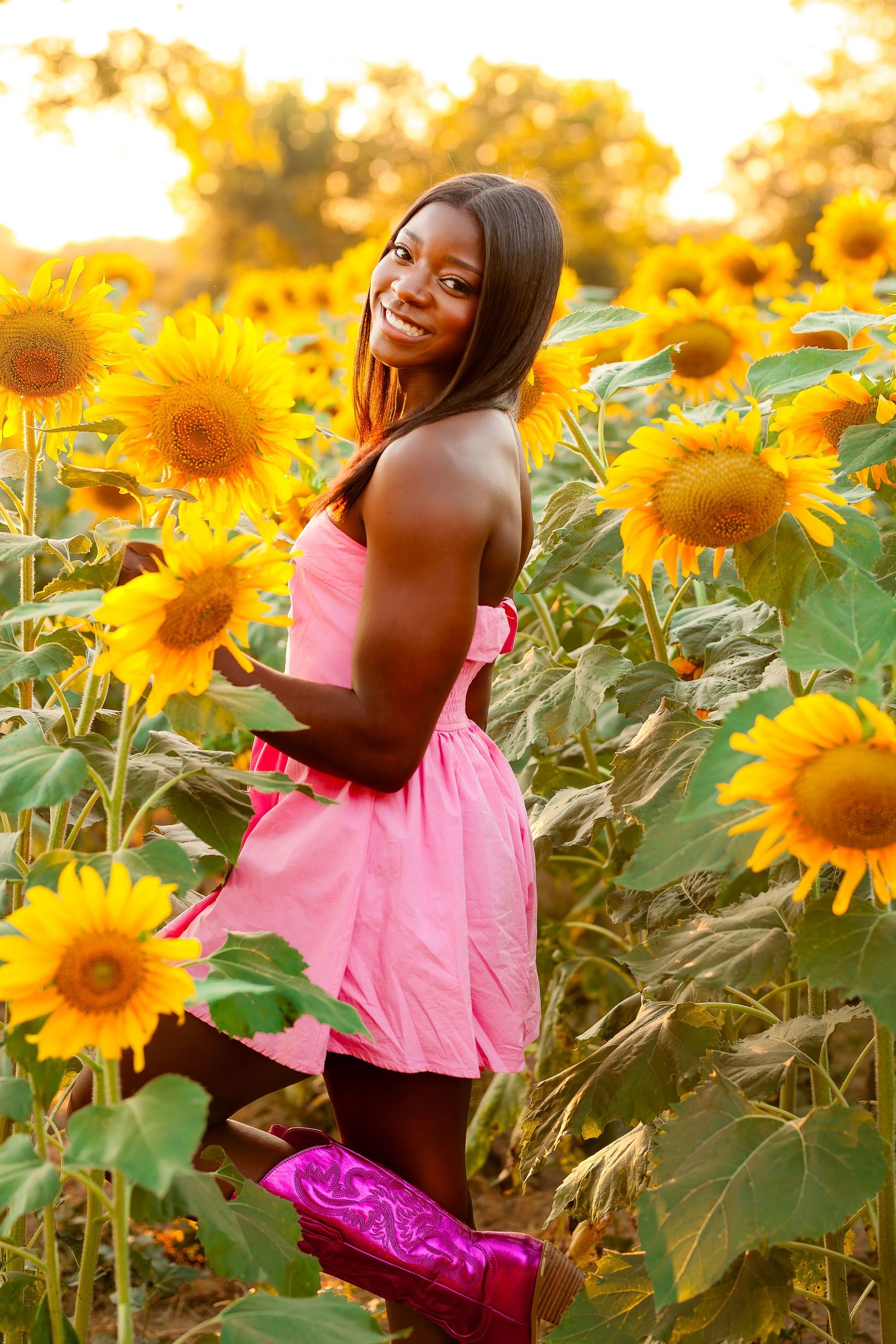 Modern senior photography in Tulsa Oklahoma with natural light and editorial styling by Imagery by LaShawn Renee.