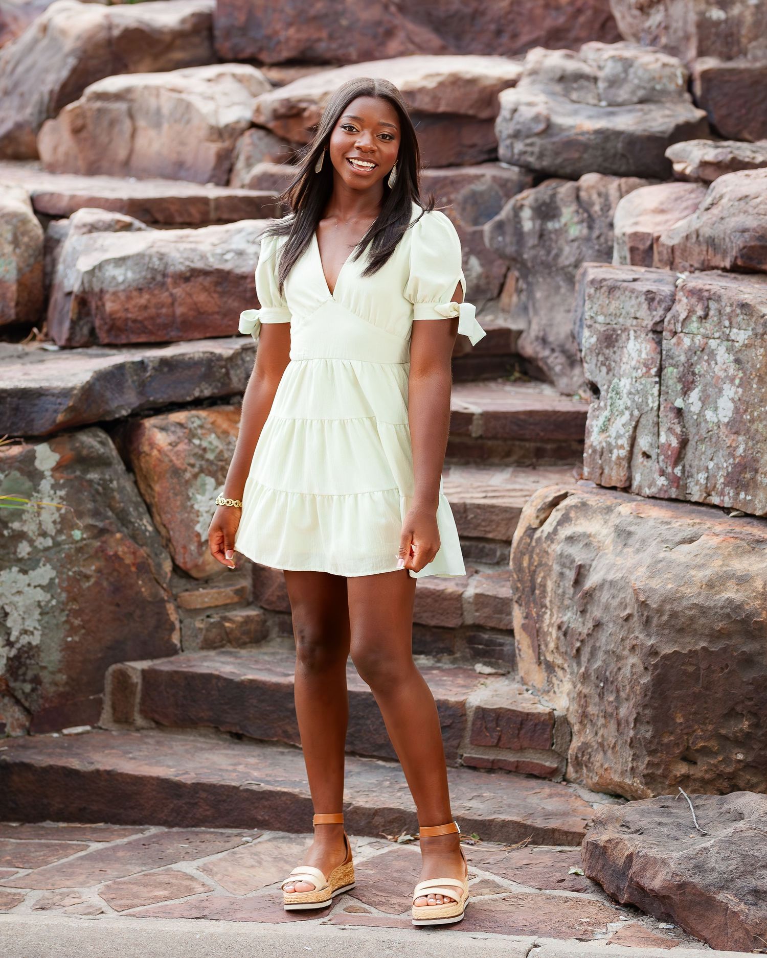 Modern senior photography in Tulsa Oklahoma with natural light and editorial styling by Imagery by LaShawn Renee.