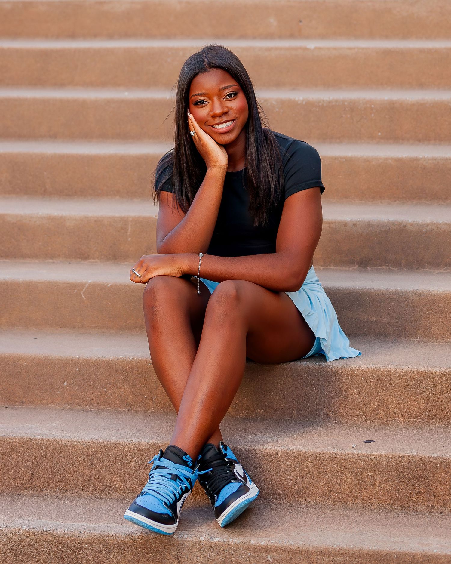 Confidence-driven senior portraits for seniors photographed in Northeastern Oklahoma by Imagery by LaShawn Renee.