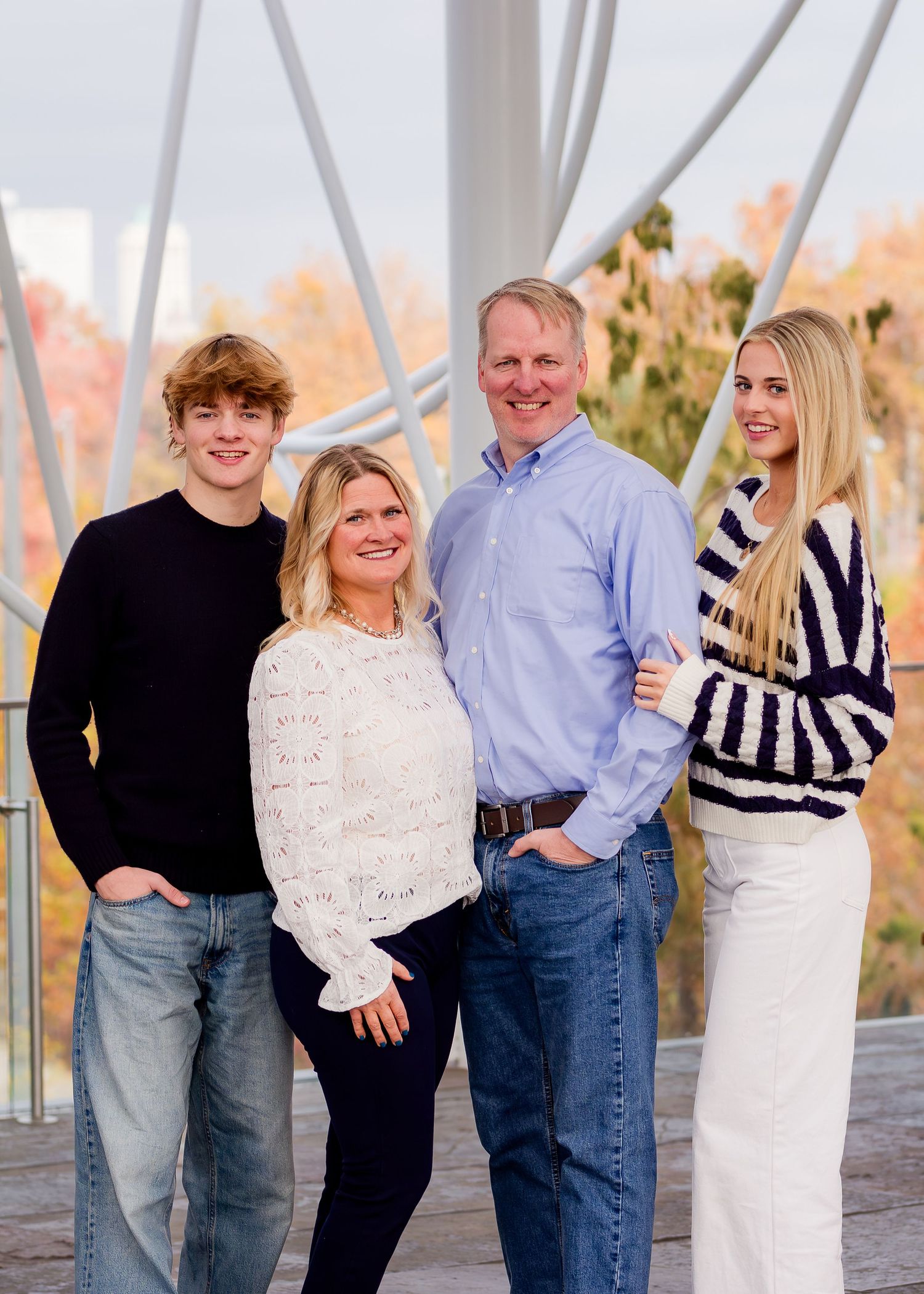 Family photography in Bartlesville Oklahoma featuring natural light and refined portrait styling.