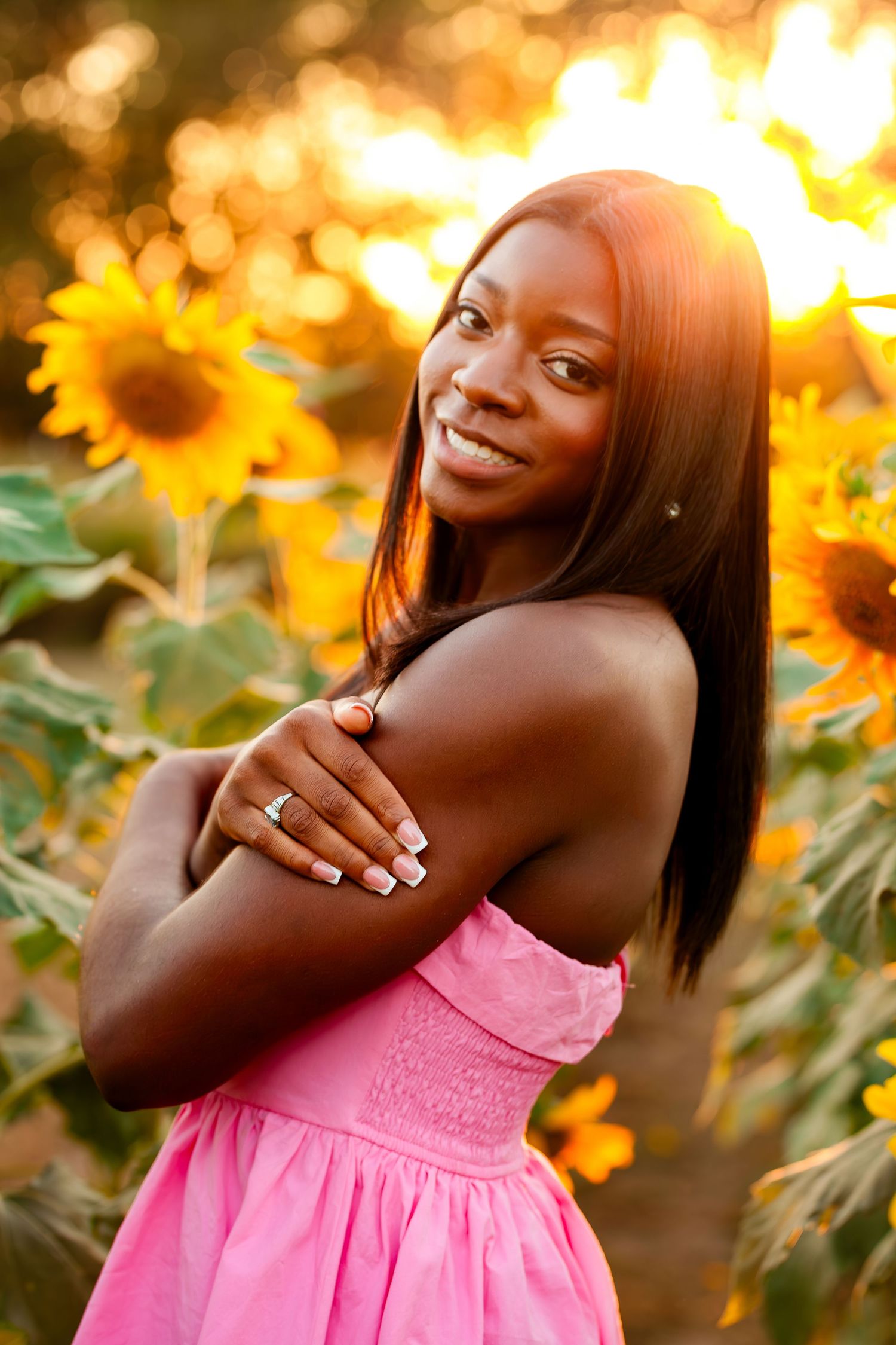 Modern senior photography in Tulsa Oklahoma with natural light and editorial styling by Imagery by LaShawn Renee.