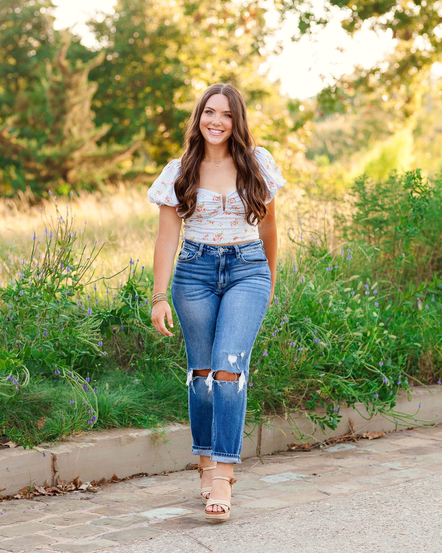 High school senior portrait session in Tulsa Oklahoma featuring bright, true-to-life imagery by Imagery by LaShawn Renee.