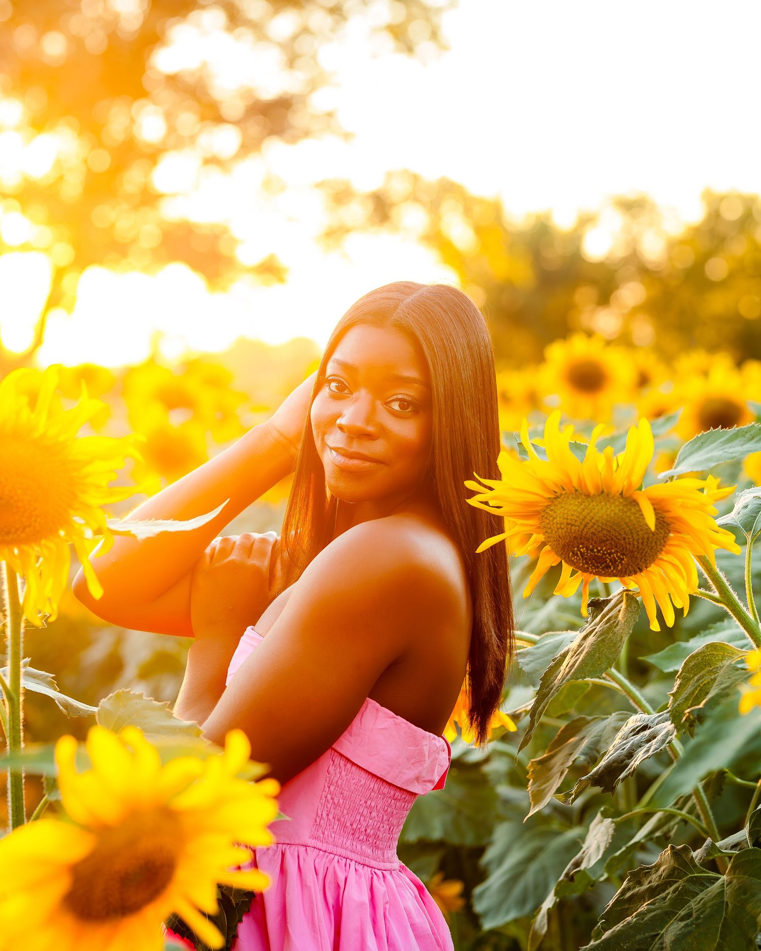 Modern senior photography in Tulsa Oklahoma with natural light and editorial styling by Imagery by LaShawn Renee.