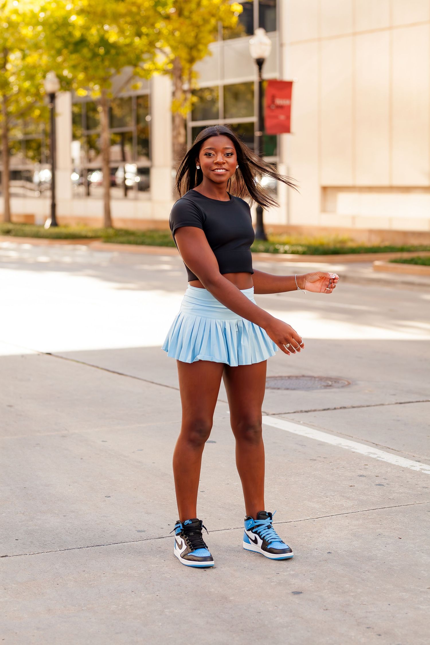 Modern senior photography in Tulsa Oklahoma with natural light and editorial styling by Imagery by LaShawn Renee.