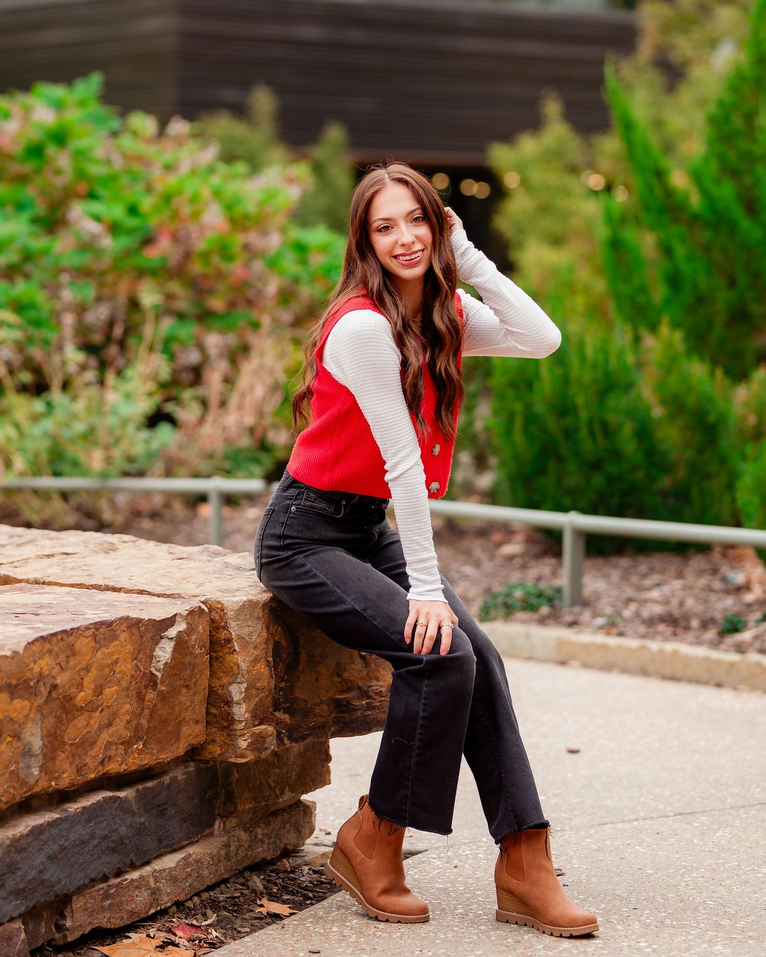Editorial senior photography session serving Bartlesville, Owasso, and Broken Arrow Oklahoma focused on personality-filled imagery.
