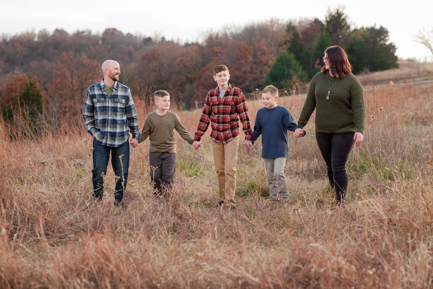 Luxury family portrait session in Tulsa Oklahoma capturing connection, emotion, and timeless imagery.