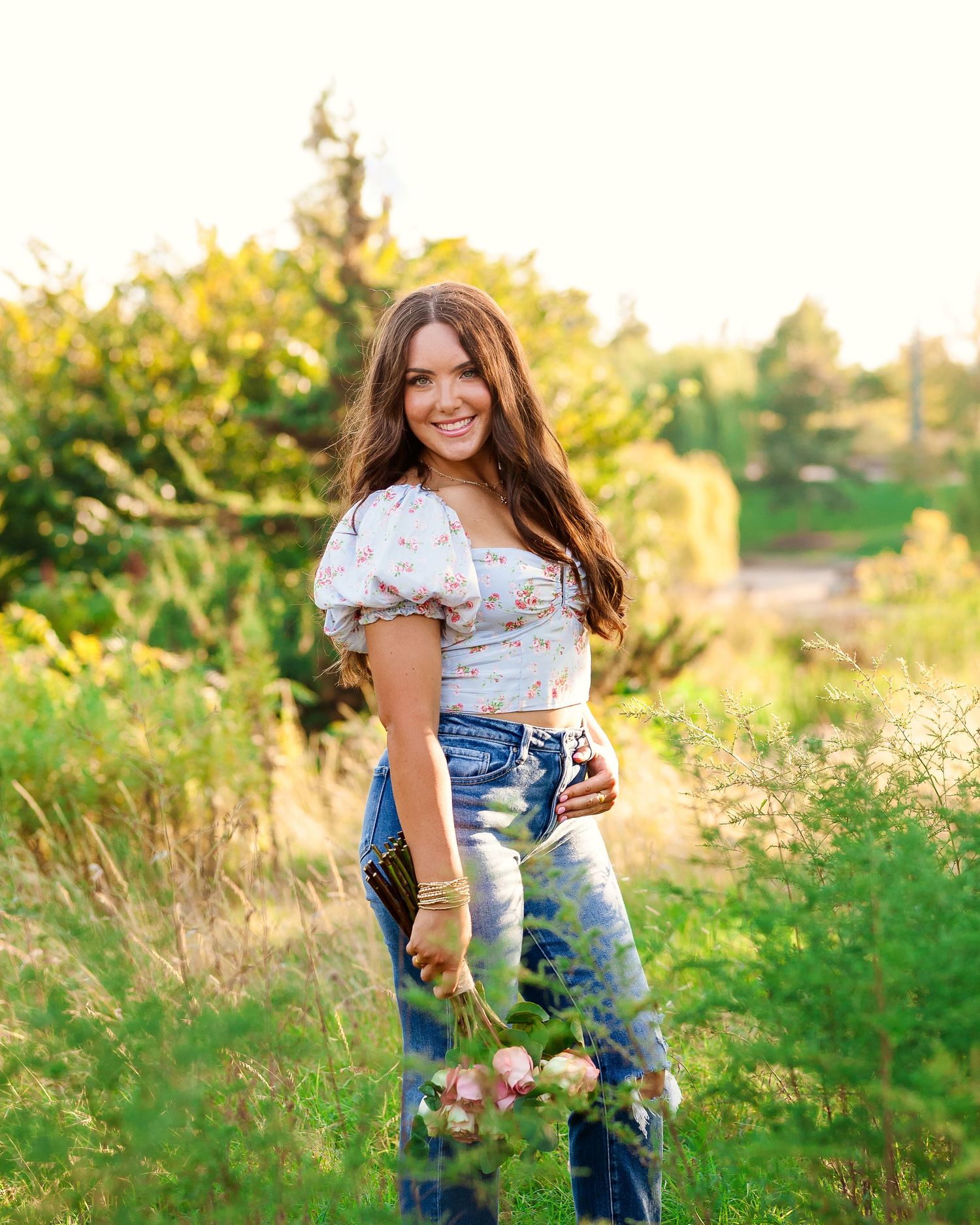 High school senior portrait session in Tulsa Oklahoma featuring bright, true-to-life imagery by Imagery by LaShawn Renee.